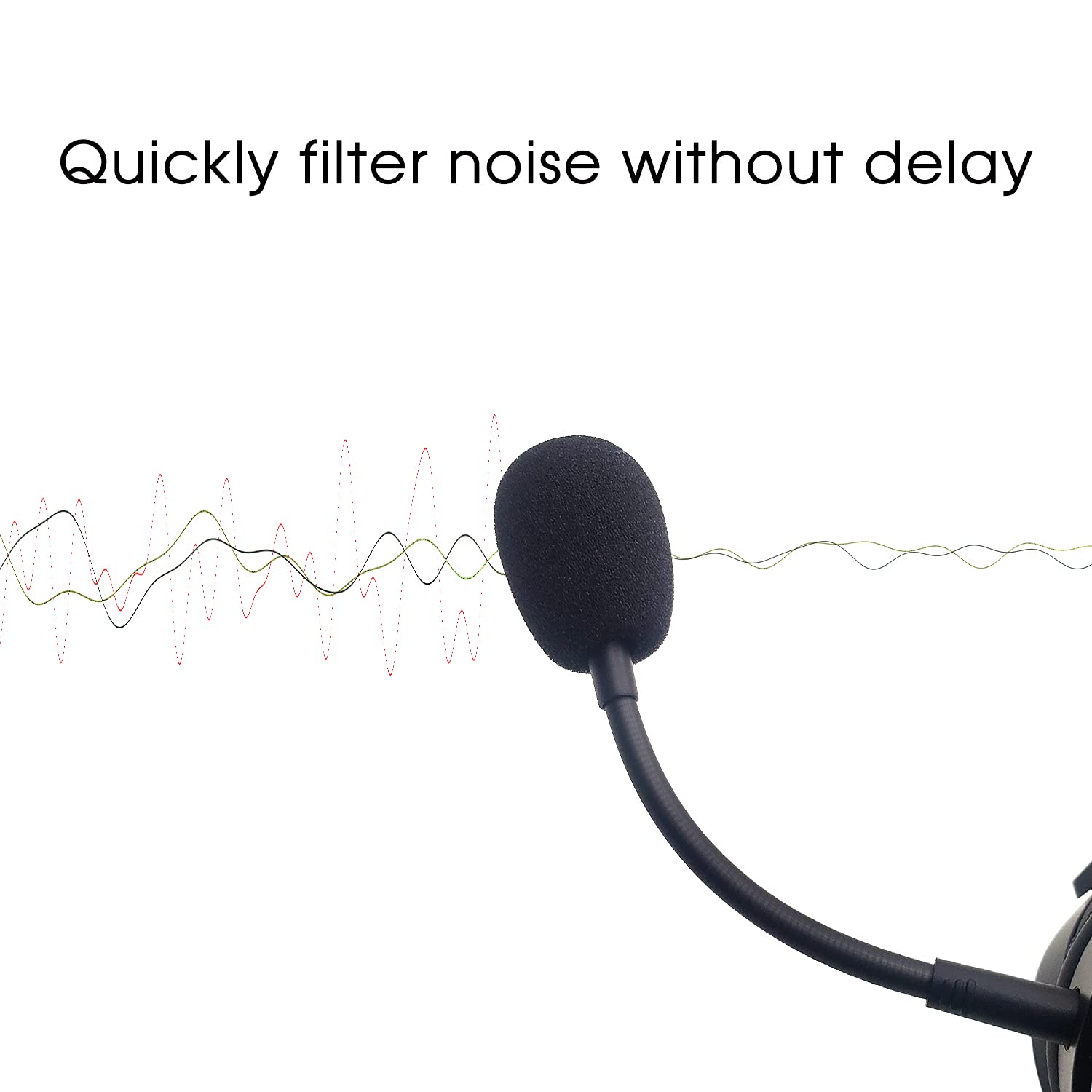 Razer Barracuda X Wireless Gaming Headset Replacement Microphone - Detachable Noise Cancelling Mic for PC, Mobile & PS5 | Perfect for Streaming, Gaming & Online Meetings