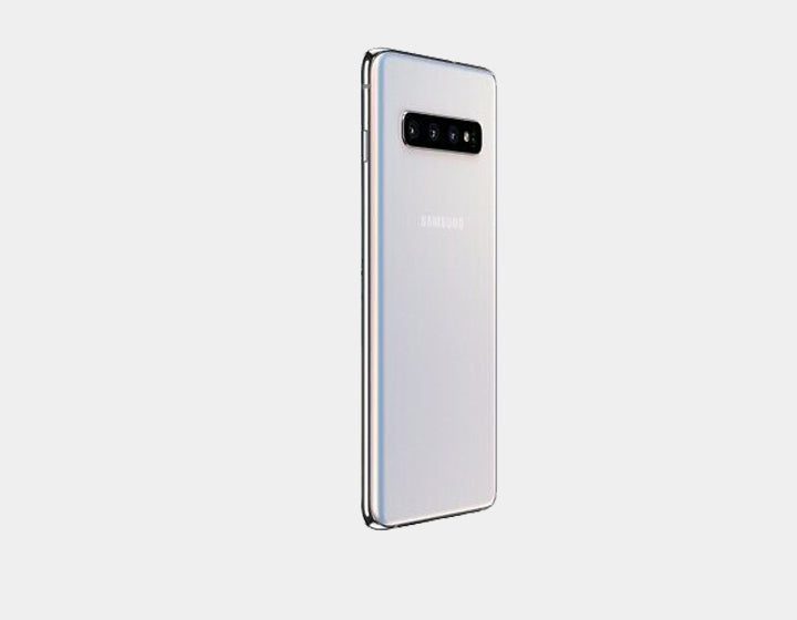 Samsung Galaxy S10 SM-G973F/DS 128GB 8GB RAM Dual SIM Factory Unlocked Smartphone - Prism Silver | International Version | Perfect for Travel, Business & Global Use