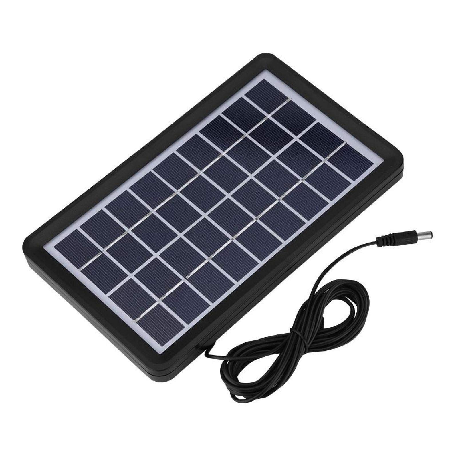 High-Efficiency 9V 3W Polycrystalline Solar Panel - 93% Light Transmittance for Battery Charging, Marine & RV Use | CiciGlow Solar Board for Boats, Camping & Outdoor Power Supply