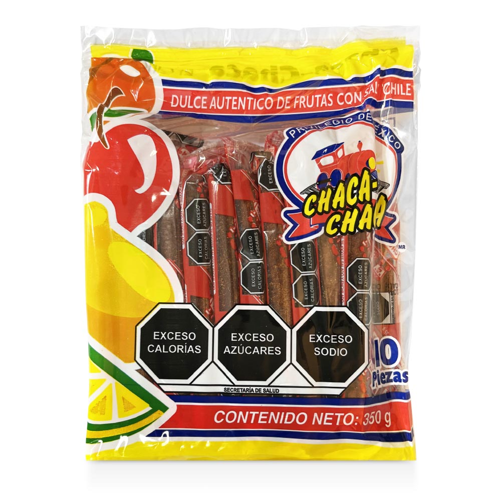 Chaca Chaca Barra - 10 Count Bag | Mexican Candy Snacks for Parties, Gifts & Movie Nights