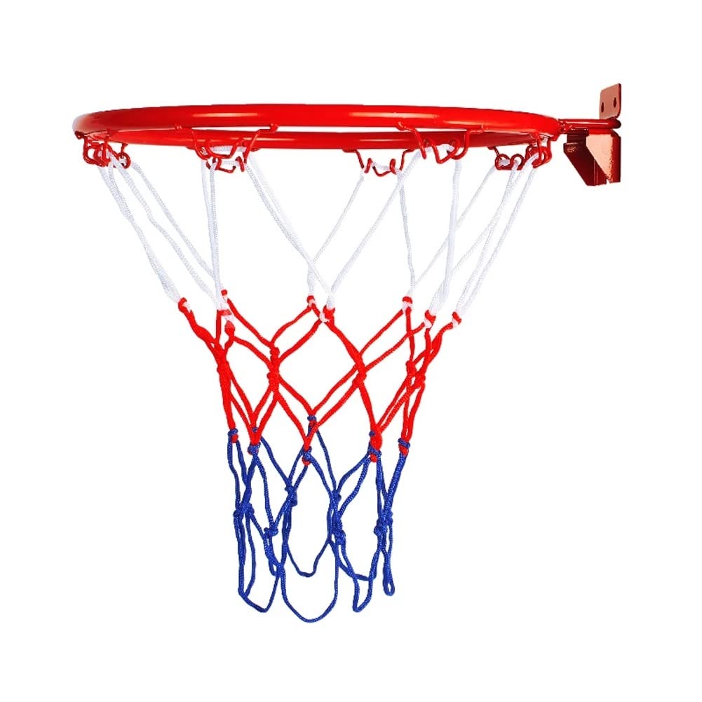 All-Weather Outdoor Basketball Net - Heavy Duty Wall Mounted Hoop with Screws for Backboard | Perfect for Driveway, Gym & Park Basketball Practice