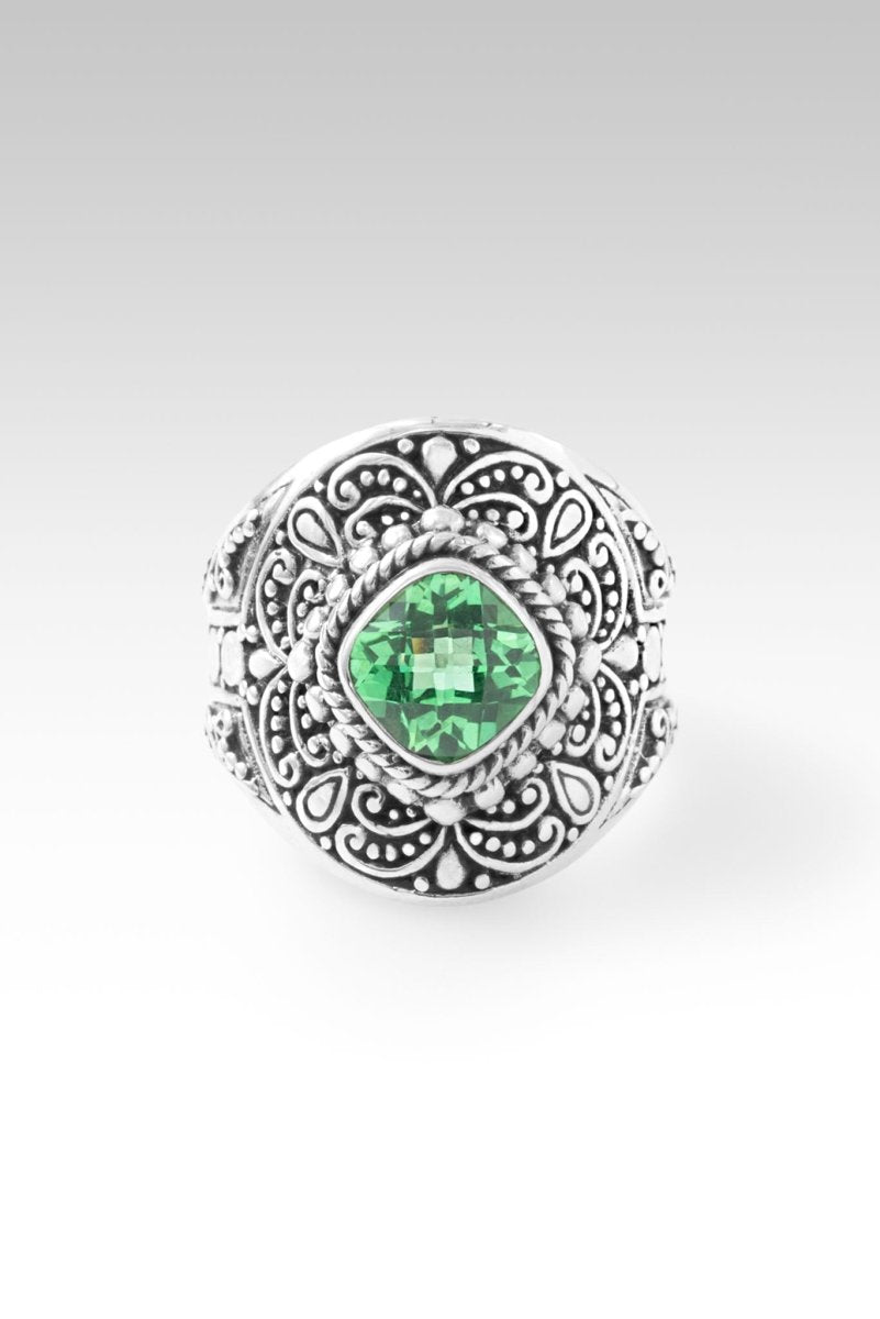 Green Lab-Created Sapphire Dreams Within Reach Ring™ – Elegant & Affordable Engagement Jewelry for Weddings, Anniversaries & Special Occasions