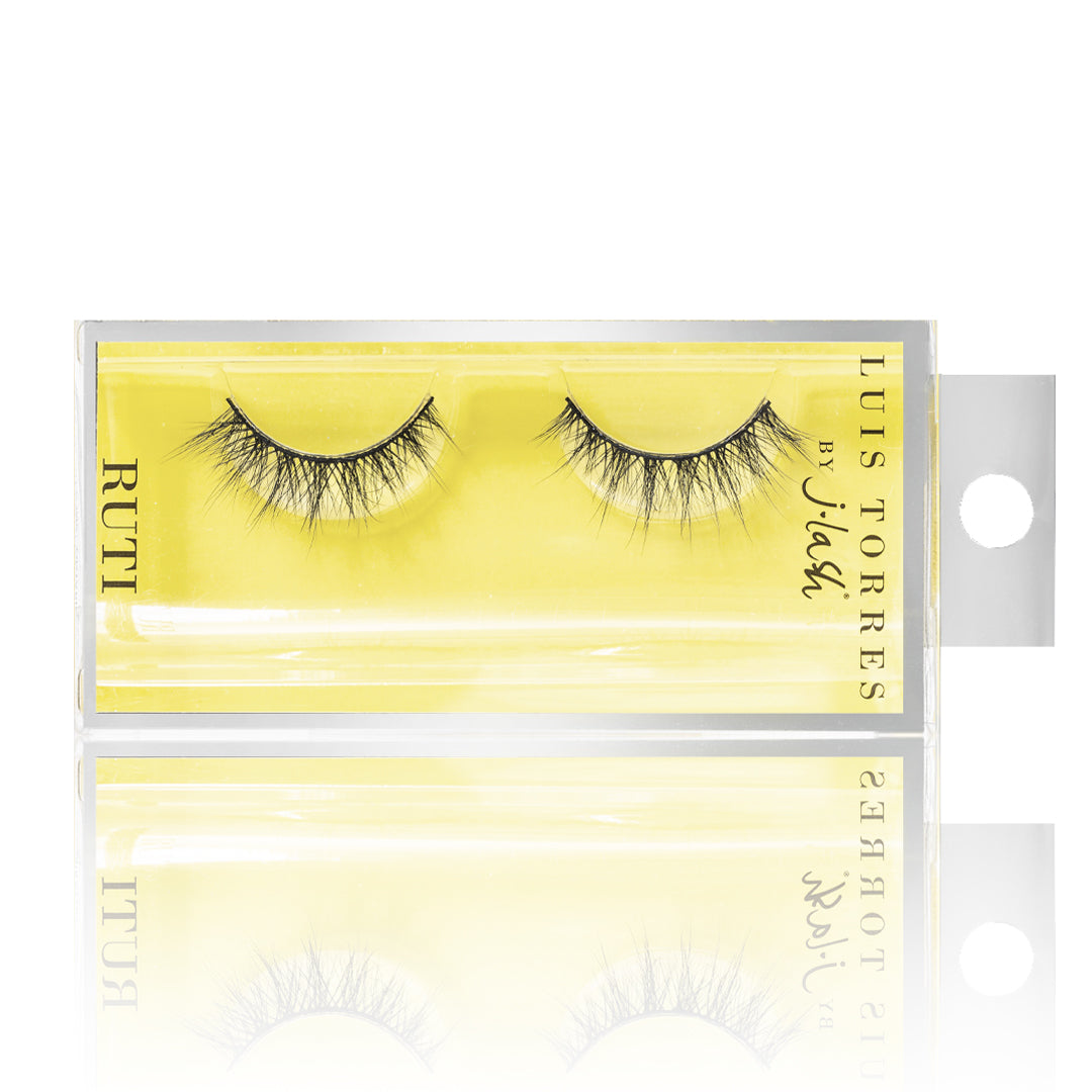 Ruti Faux Mink Lashes JLash x Luis Torres Vol 3 - Premium False Eyelashes for Dramatic Eye Makeup | Perfect for Parties, Weddings & Special Occasions