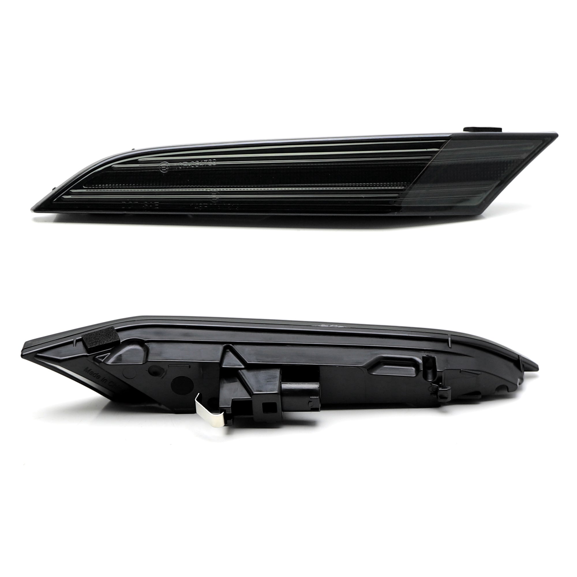 Euro Smoked Lens Amber Sequential LED Side Markers for 2019-2023 Porsche 911 (992) - Upgrade Your Car's Style & Safety with DRL Turn Signals - Perfect for Night Driving, Car Shows & Custom Builds