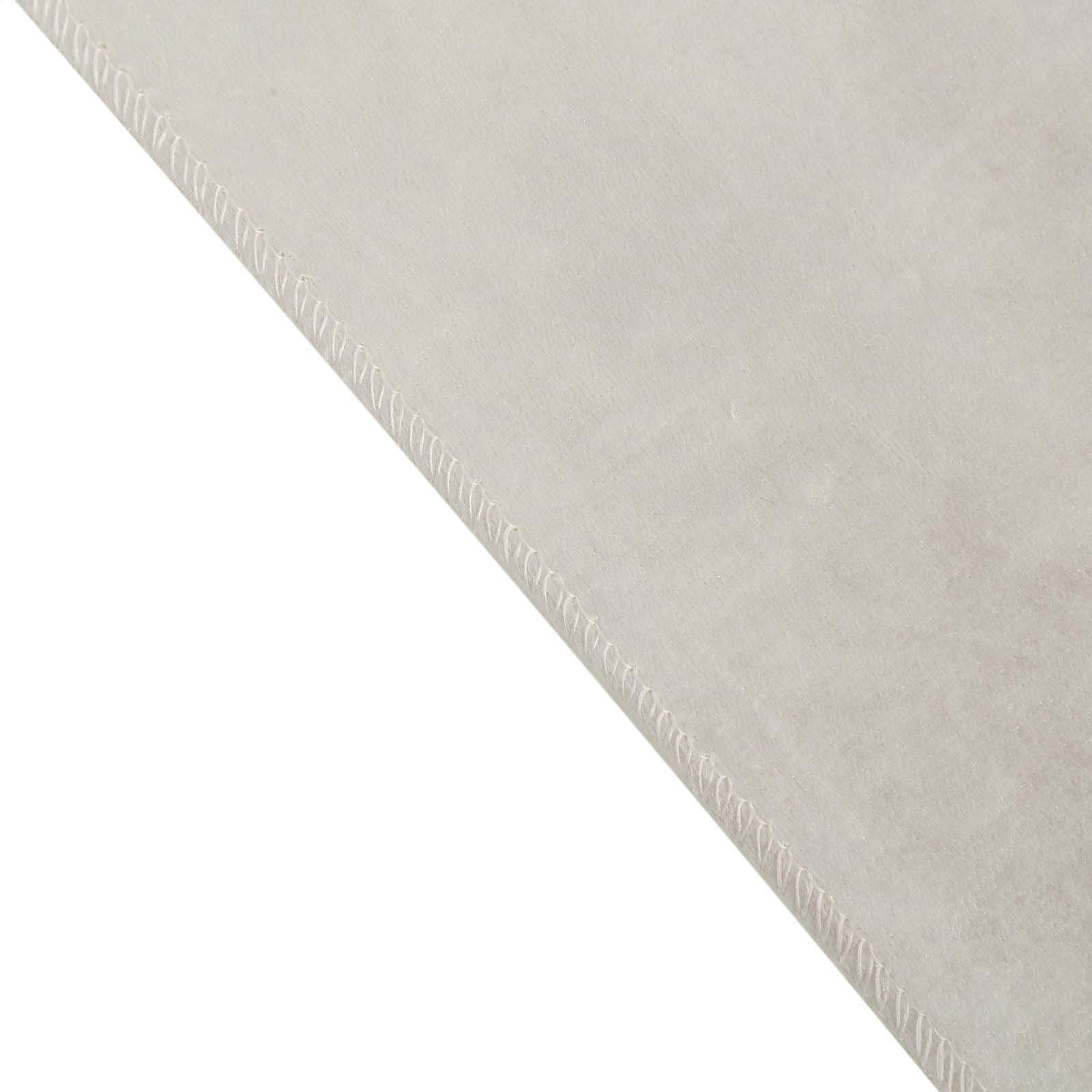 Premium Velvet Rectangular Tablecloth 90x132 Inches - Elegant Dining Table Cover for Weddings, Parties & Holiday Decor