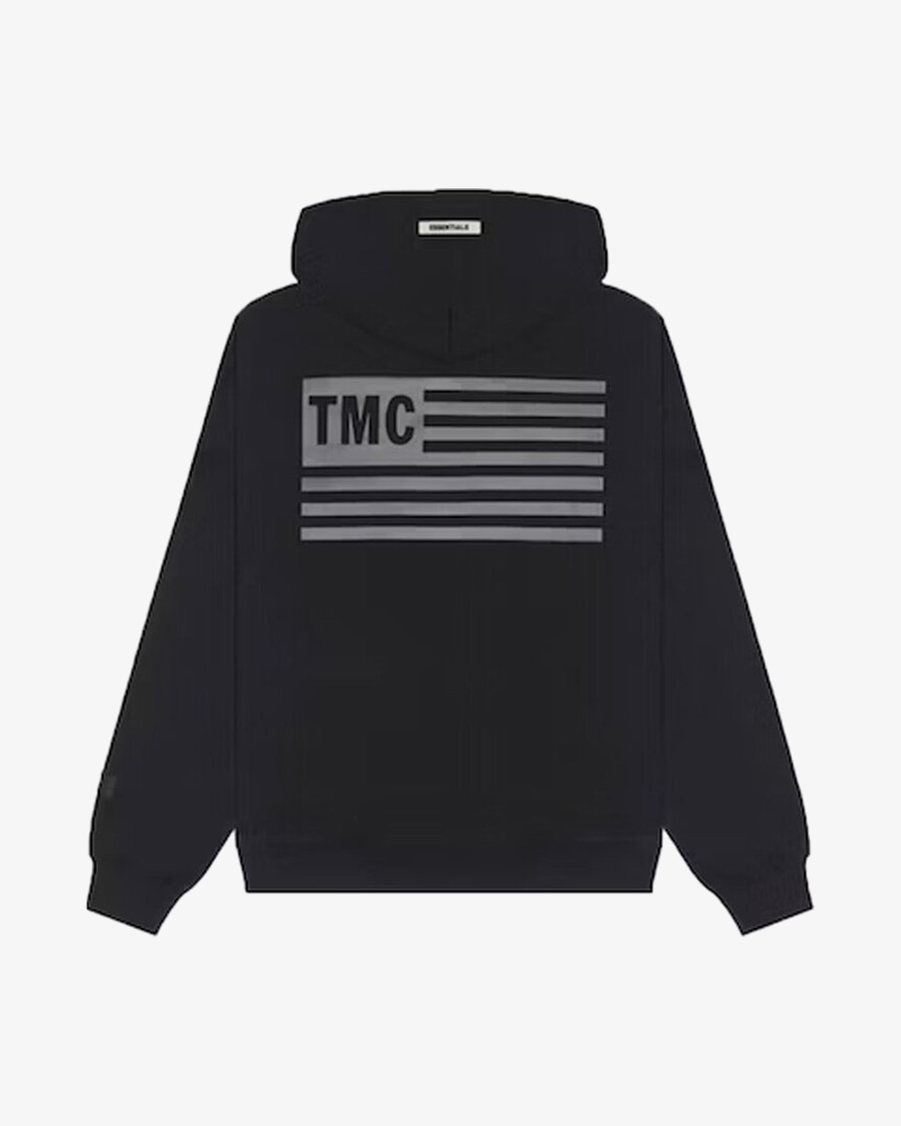 FOG ESSENTIALS x TMC CRENSHAW Black Hoodie - Streetwear Fashion for Men & Women | Perfect for Casual Wear, Gym, and Urban Outfits