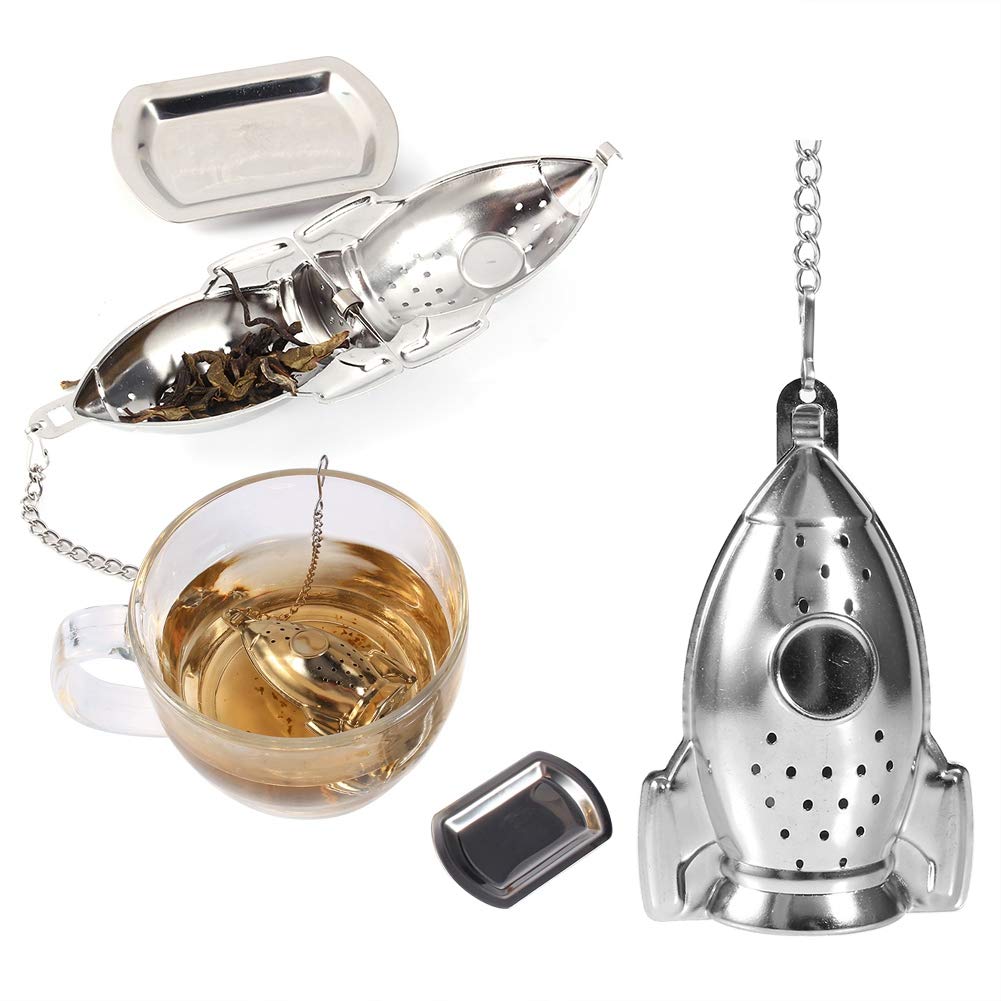 GLOGLOW Cute Stainless Steel Tea Infuser - Loose Leaf Tea Strainer Filter for Herbal & Spice Teas | Perfect for Home, Office & Tea Lovers | BPA-Free & Easy to Clean