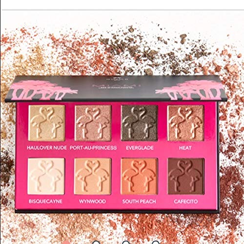 Shaina B. Miami Eyeshadow Palette - 12 Vibrant Matte & Shimmer Shades, Vegan & Cruelty-Free Makeup - Perfect for Party, Date Night & Special Occasions