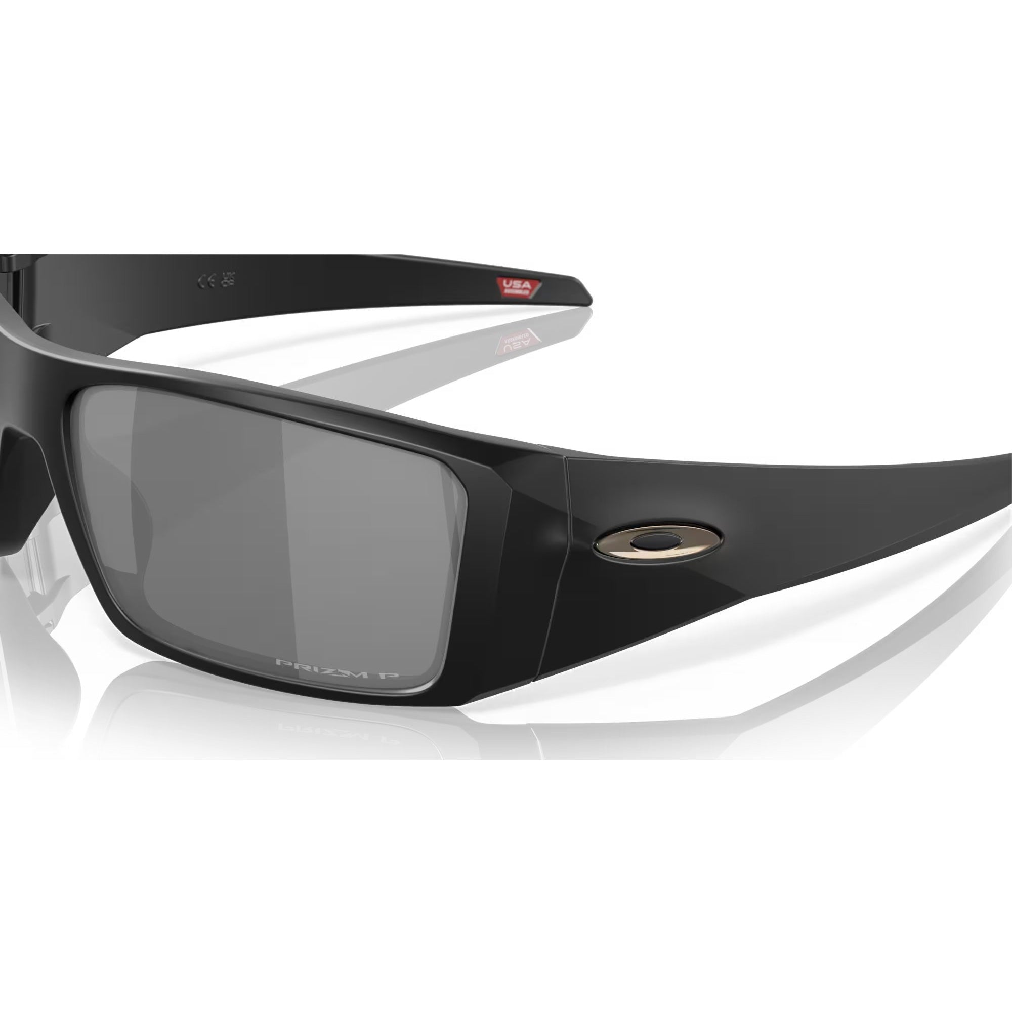 Oakley Heliostat Sunglasses - Matte Black Frame with Polarized Lenses for Outdoor Sports & Driving