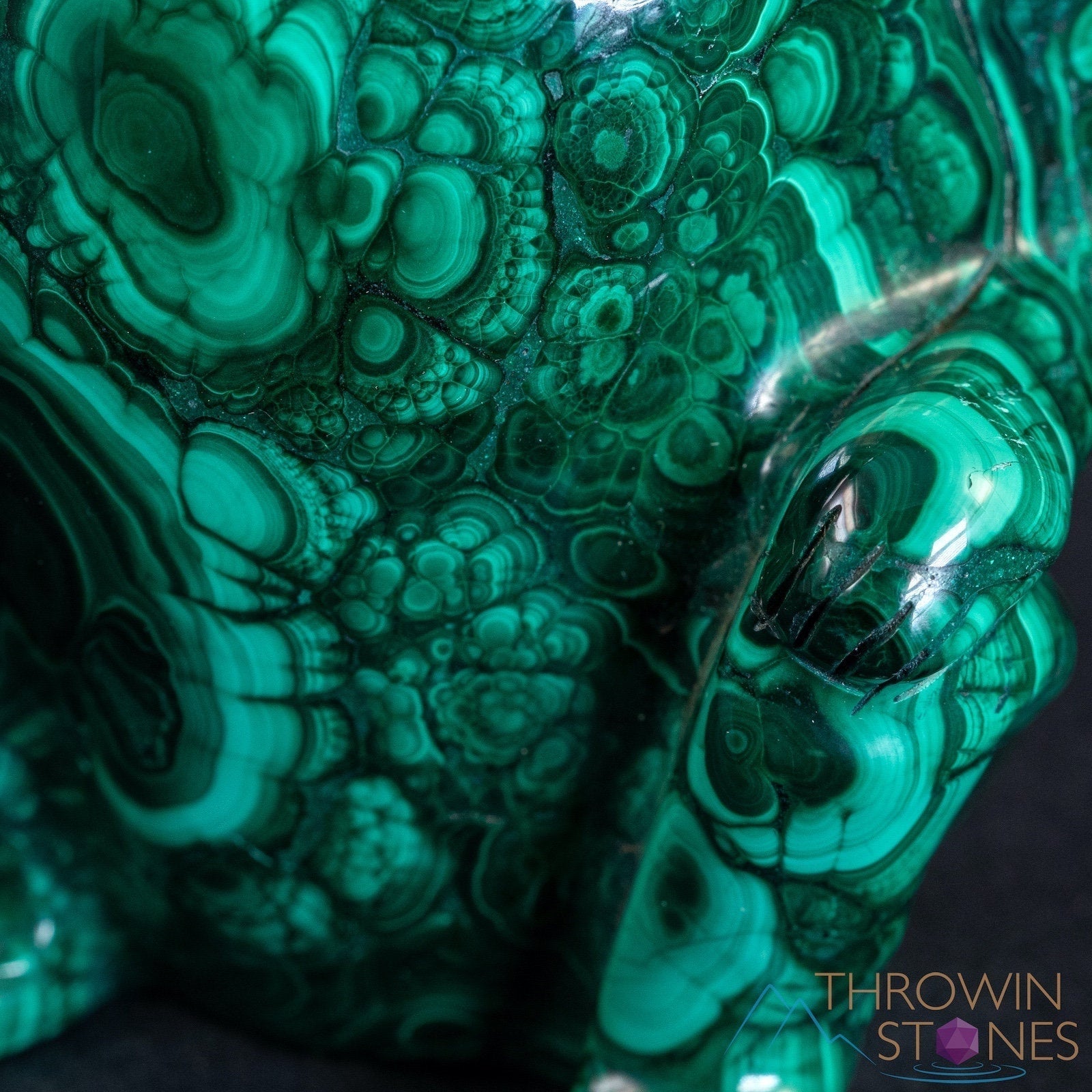 Hand Carved Malachite Gorilla Stone Statue - Large Healing Crystal Home Decor, Unique Housewarming Gift for Spiritual Healing & Positive Energy | Perfect for Living Room, Office & Meditation Space