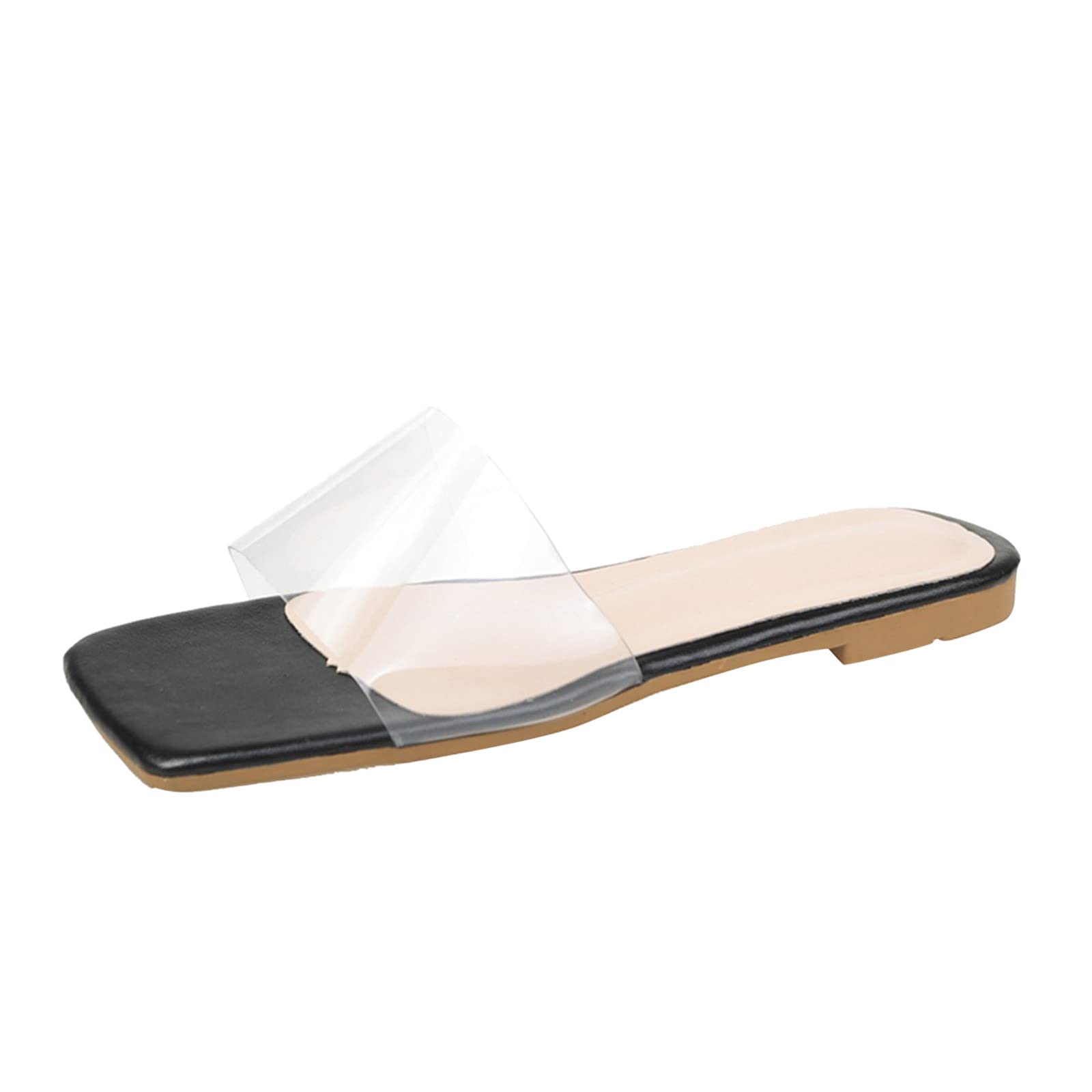 Ankenda Women's Flat Sandals - Slip On Casual Slides with Soft Comfortable Sole | Perfect for Beach, Poolside, and Summer Outfits