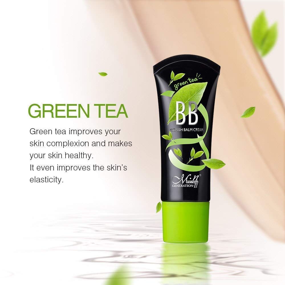 Me Now B.B. Cream with Green Tea Extract - Natural Coverage & Oil Control (Shade #C, 1 Pack) | Perfect for Daily Makeup & Sensitive Skin Care