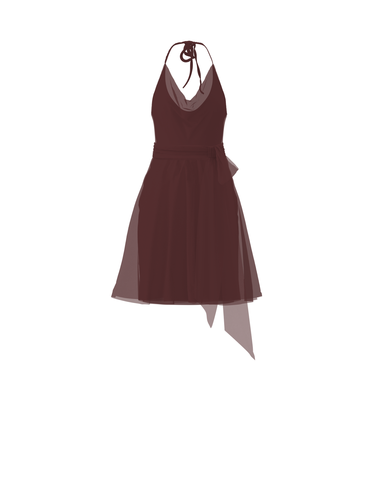 Daryn Bodice, Carla Skirt & Sash Belt Set - Elegant Ruby Red Women's Outfit for Parties, Weddings & Special Occasions