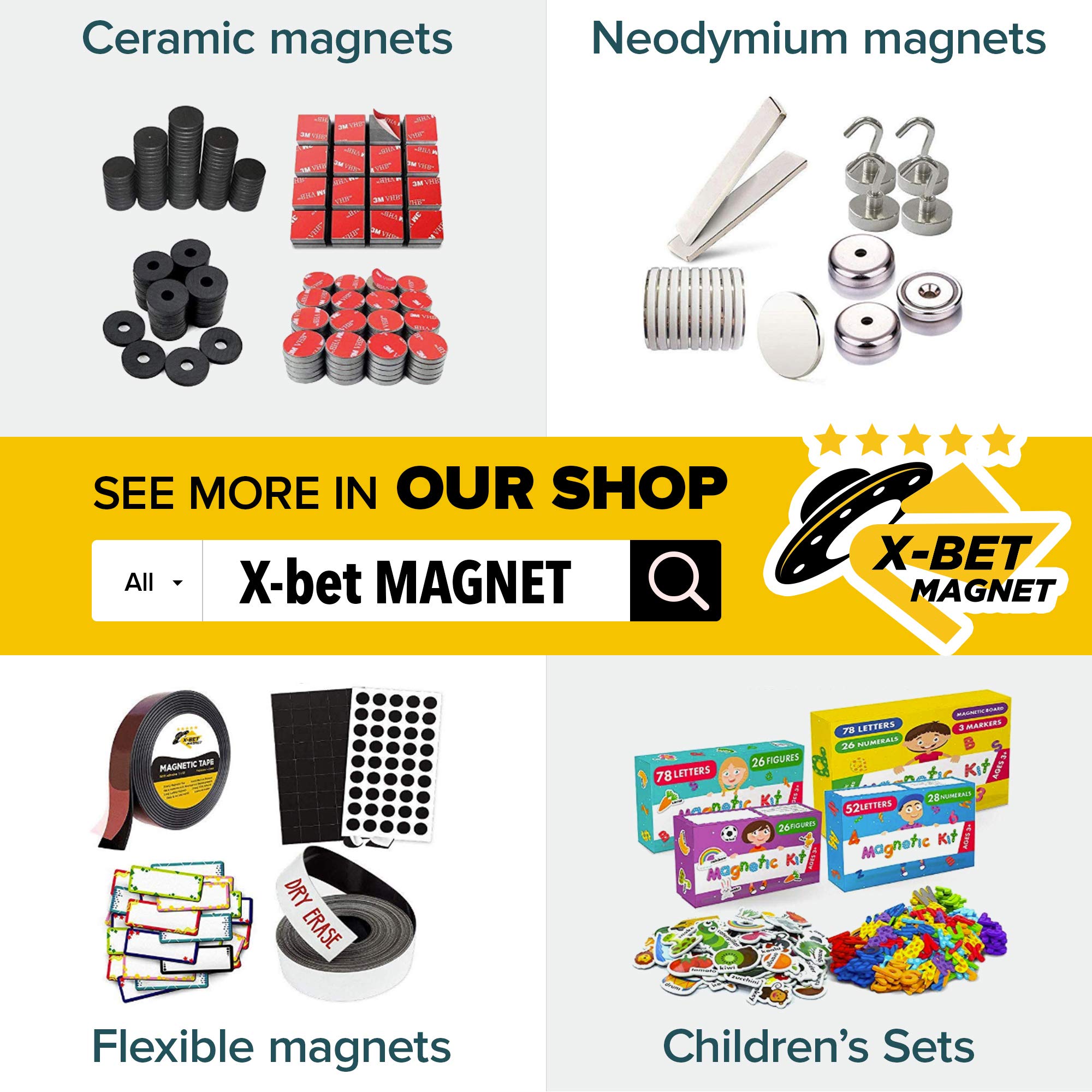 Strong Adhesive Magnetic Strips - Heavy Duty Magnetic Tape for DIY Crafts, Tools & Knife Organization - Wall Mount Magnetic Tool Holder for Kitchen, Garage, Workshop & Garden - Perfect for Organizing Utensils, Gardening Tools & Workshop Equipment