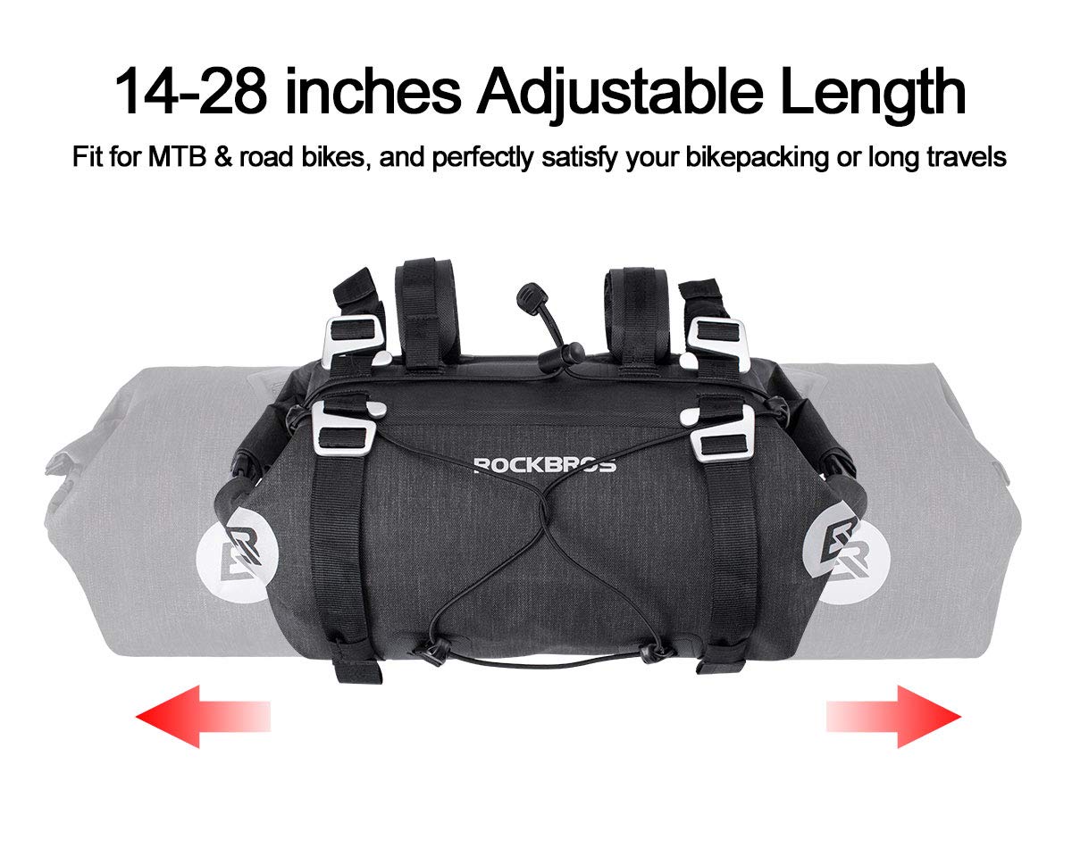 ROCKBROS Waterproof Bikepacking Bags - Large Capacity Bike Touring Panniers for Cycling Adventures | Perfect for Long-Distance Travel, Commuting & Outdoor Camping