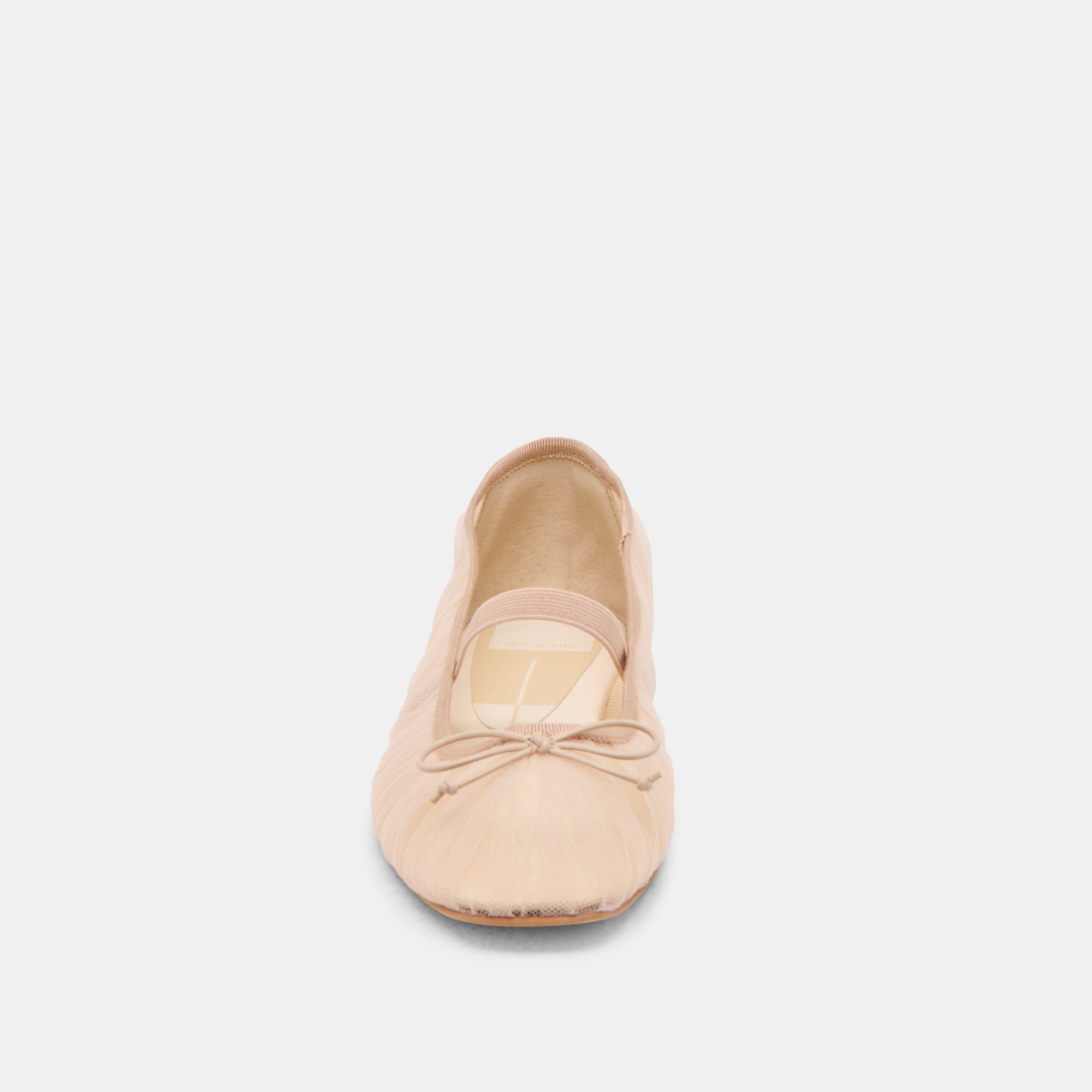 RAEVEN Women's Ballet Flats - Praline Tulle Comfortable Slip-On Shoes for Casual Wear, Work & Special Occasions