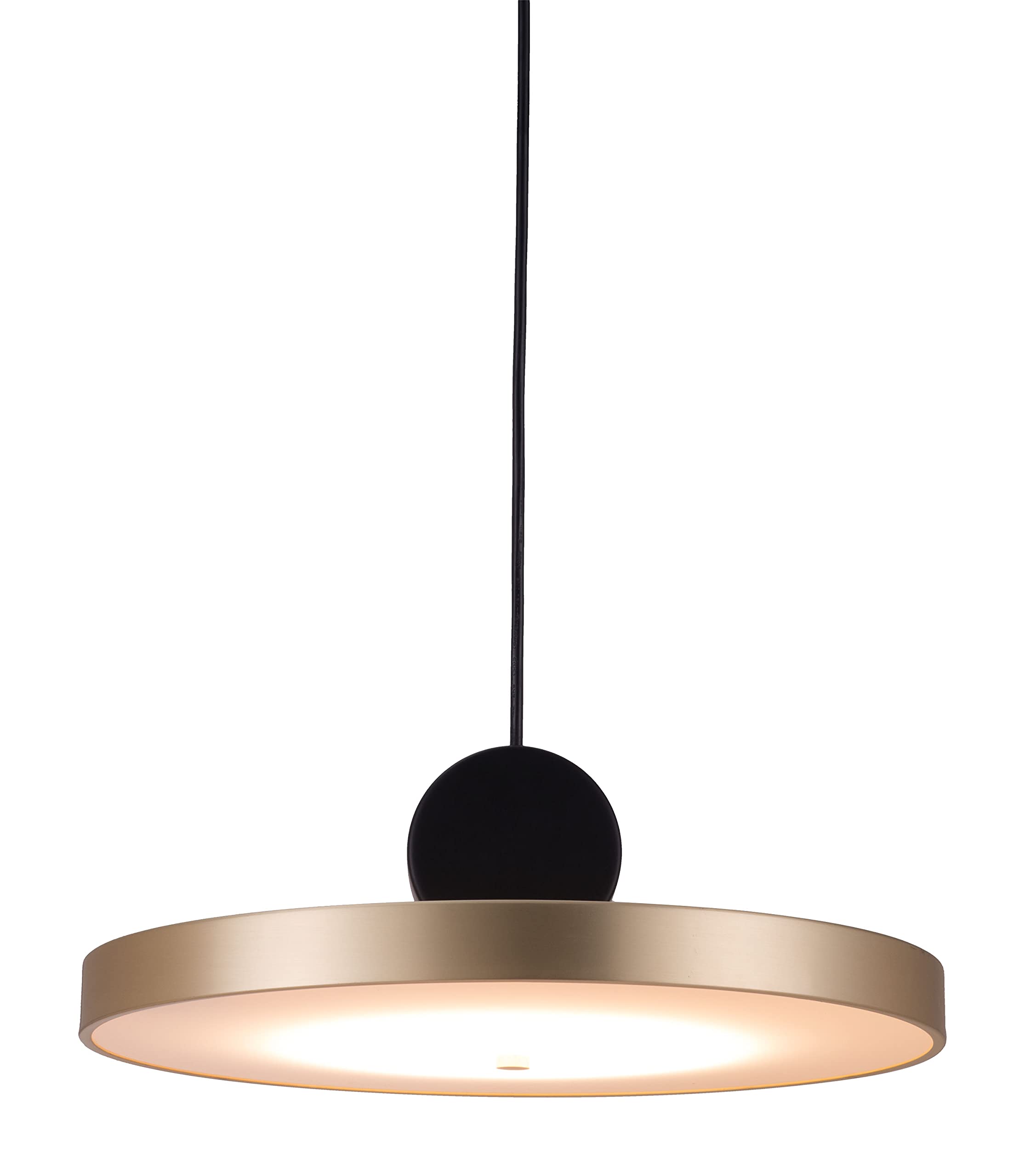 Zuo Modern 56105 Gold Mozu Ceiling Lamp - Elegant Lighting Fixture for Living Room, Bedroom & Dining Area