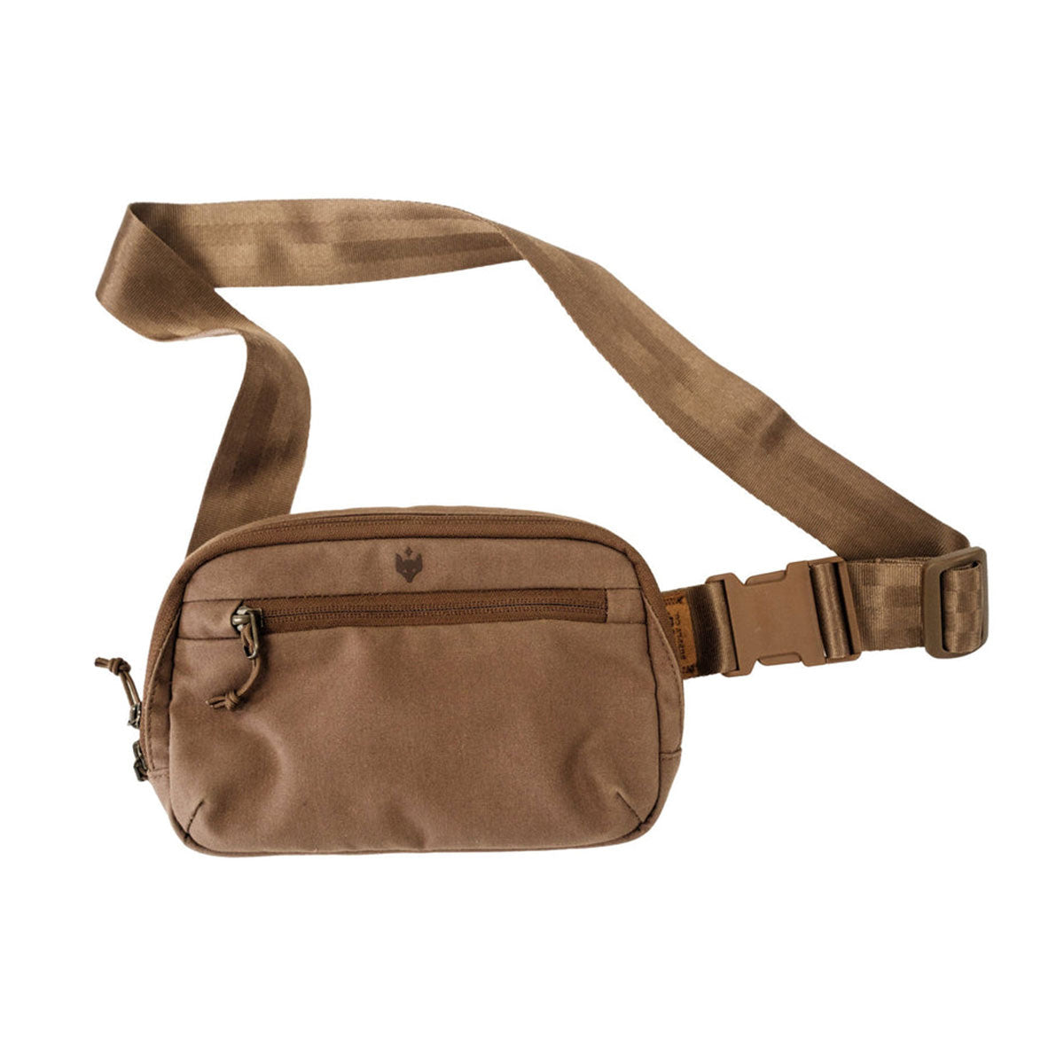 Clever Supply Sidekick Belt Bag (Tan) - Stylish & Functional Waist Pack for Travel, Hiking, and Everyday Use