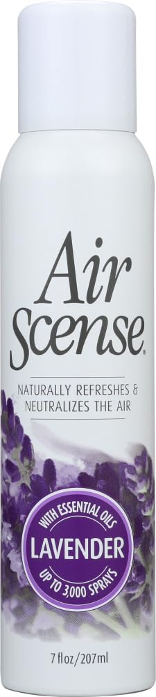 Air Scense Lavender Scented Room Spray - 7 oz Aromatherapy Mist for Home, Office & Relaxation | Freshen Air & Reduce Stress