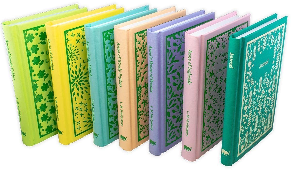 Anne of Green Gables 7 Books Collection Set with Journal by Lucy Maud Montgomery - Hardcover Classics for Teens Ages 9-14 | Perfect Gift for Young Readers & Book Lovers
