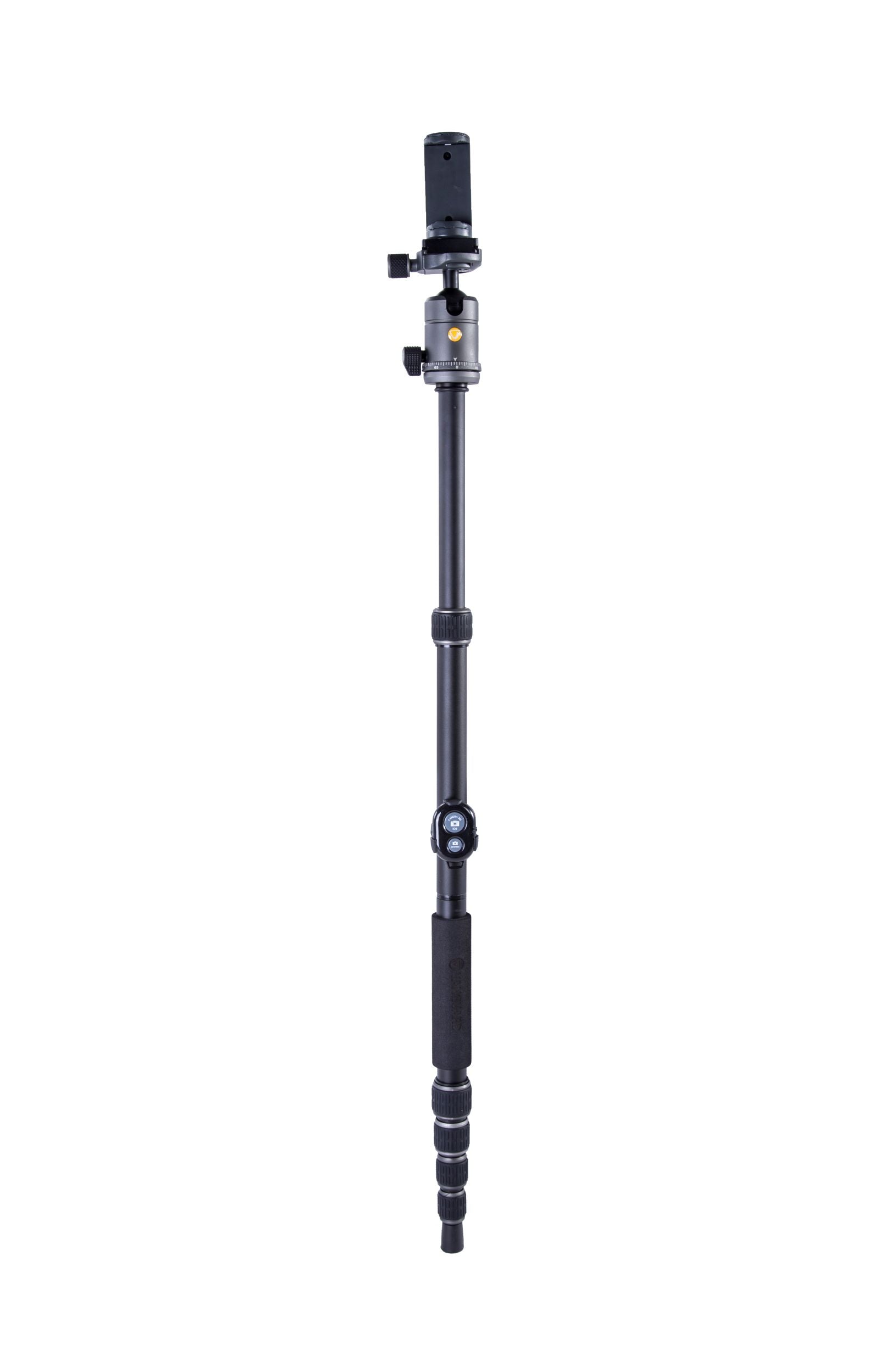 VEO 3 GO 235AB Professional Aluminum Camera Tripod & Monopod with Ball Head - Includes Bluetooth Remote & SPC Technology for DSLR/Smartphone - Perfect for Travel, Vlogging & Outdoor Photography