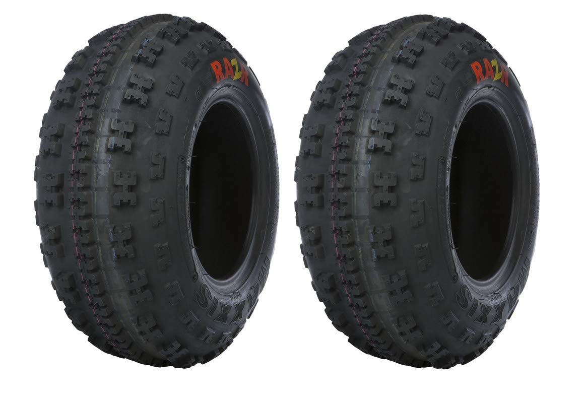 Maxxis RAZR Front Tires 23x7x10 for 1995-1998 Polaris 425 Magnum 2x4 ATV - Off-Road, Mud & Trail Riding Accessories