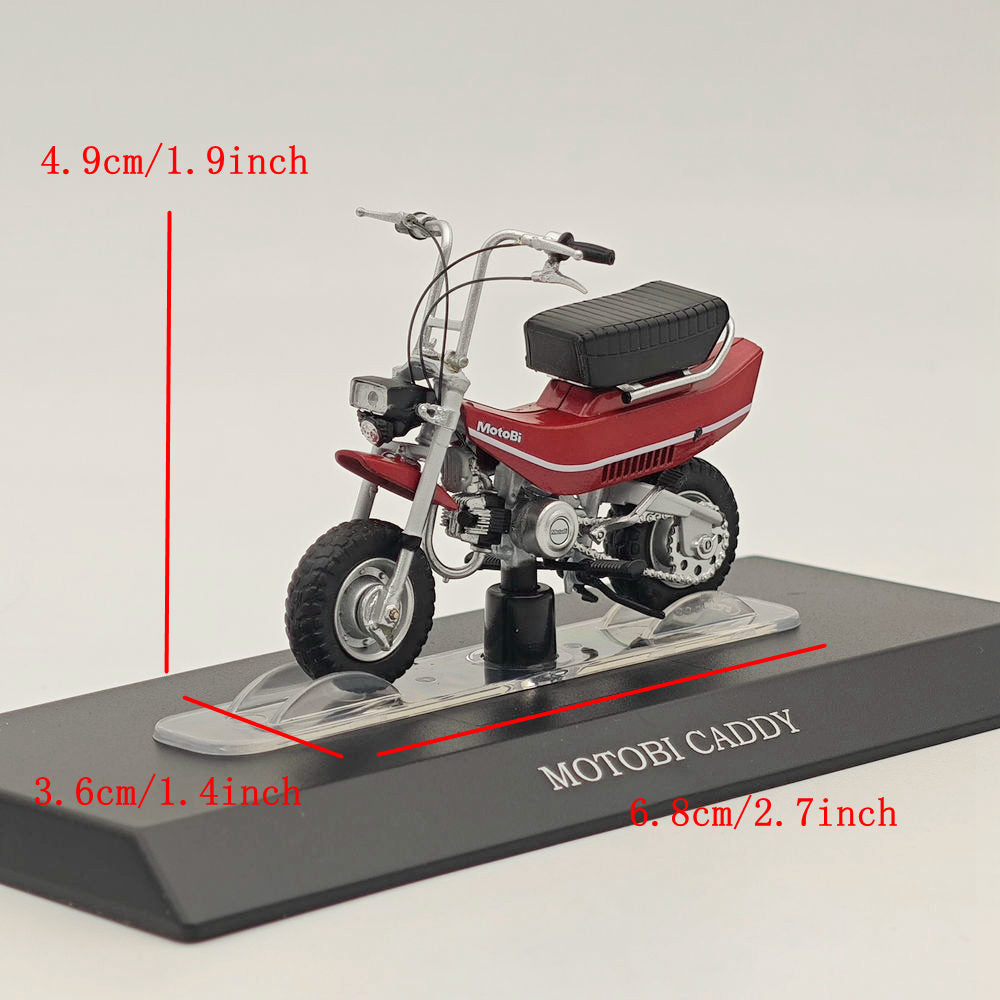 1:18 Scale Diecast Scooter Model - Motobi Caddy Vintage Collection for Display, Gift, and Motorcycle Enthusiasts