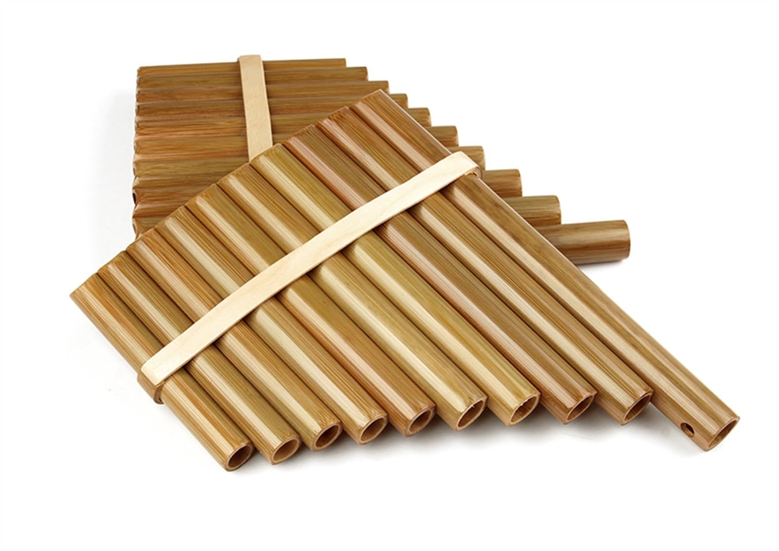 Premium 10-Pipe Chinese Pan Flute in Key of C - High-Quality Traditional Musical Instrument for Left-Handed Players | Perfect for Performances, Meditation & World Music Enthusiasts