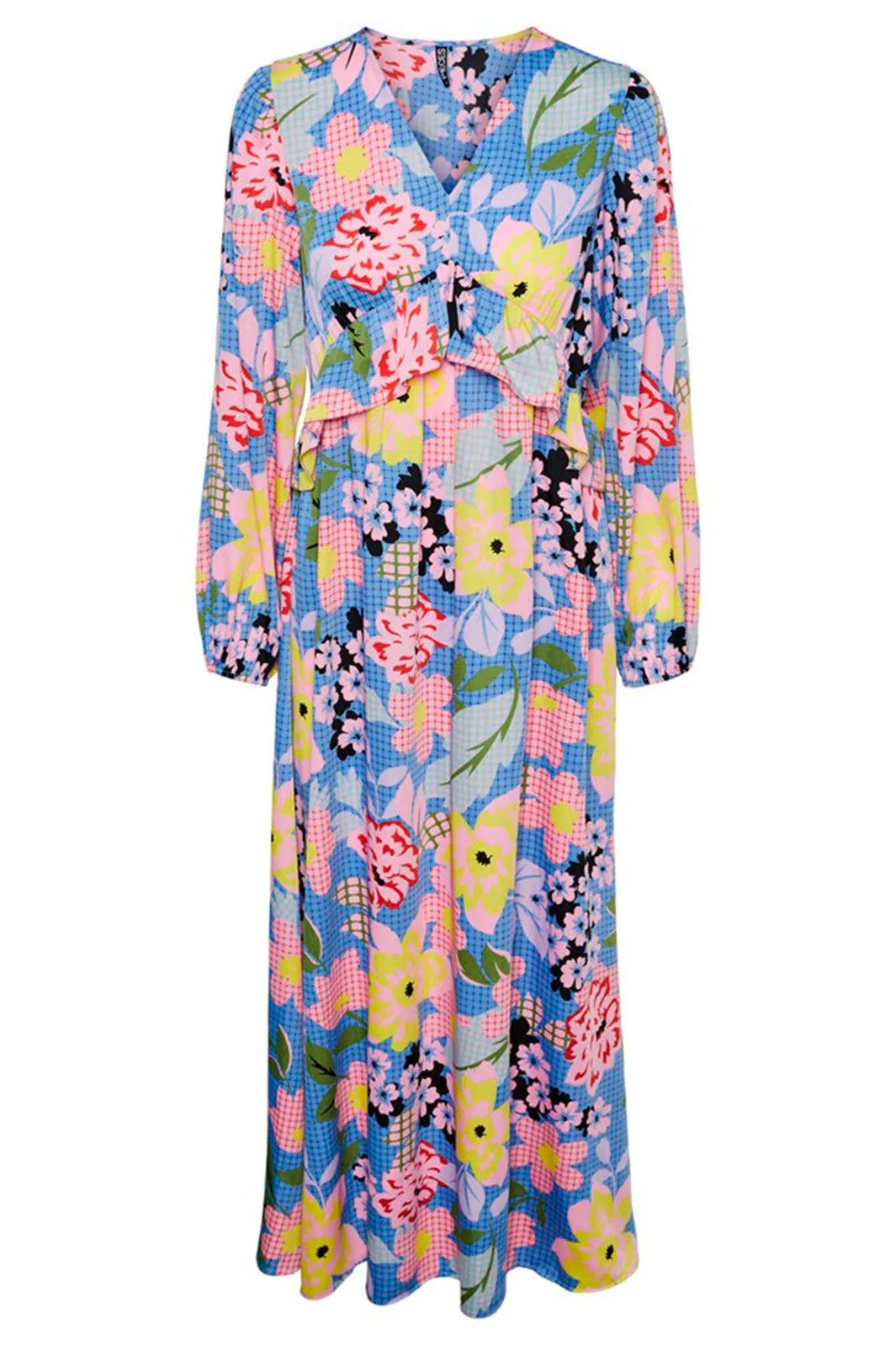 Juna Midi Dress for Women - Flowy Summer Casual Dress with Pockets (Multiple Colors) - Perfect for Beach Vacations, Date Nights & Office Wear