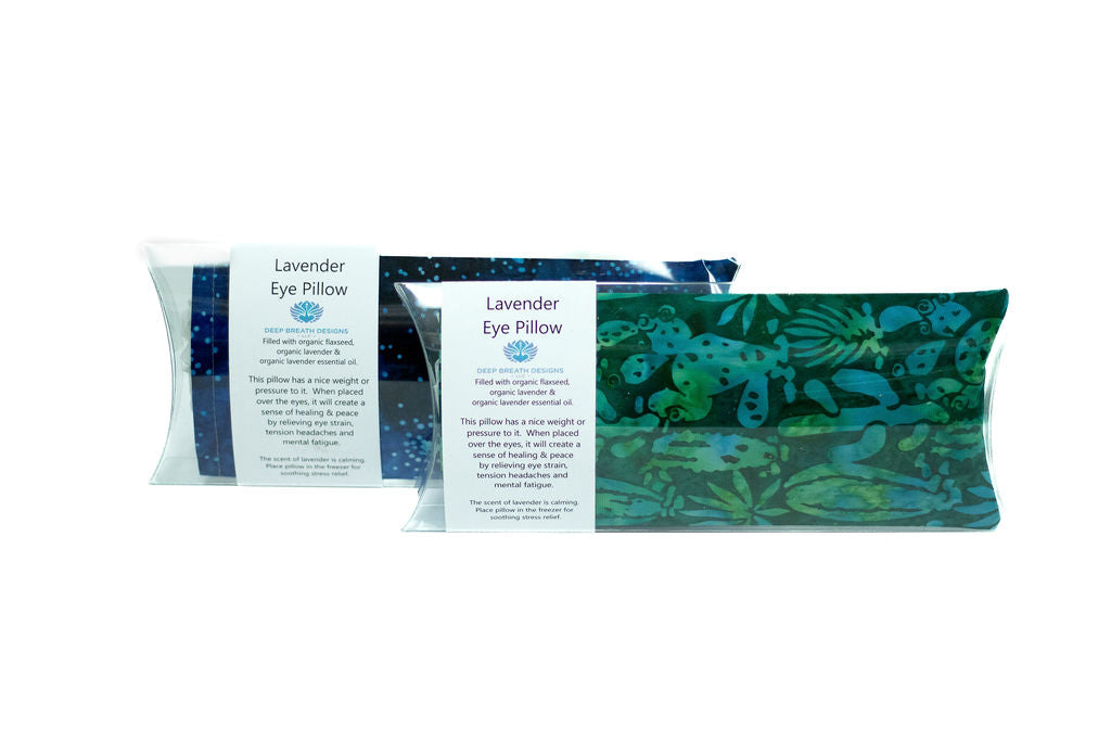 Lavender Eye Pillow for Sleep & Relaxation - Soothing Aromatherapy Eye Mask for Stress Relief, Meditation, Travel & Spa Use