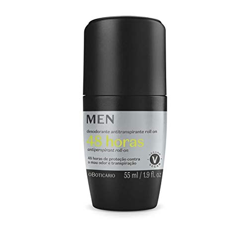 Boticario Men's Antiperspirant Roll On Deodorant - 1.9 Fl Oz (55ml) - Long Lasting Sweat Protection for Active Men - Gym, Work & Daily Freshness