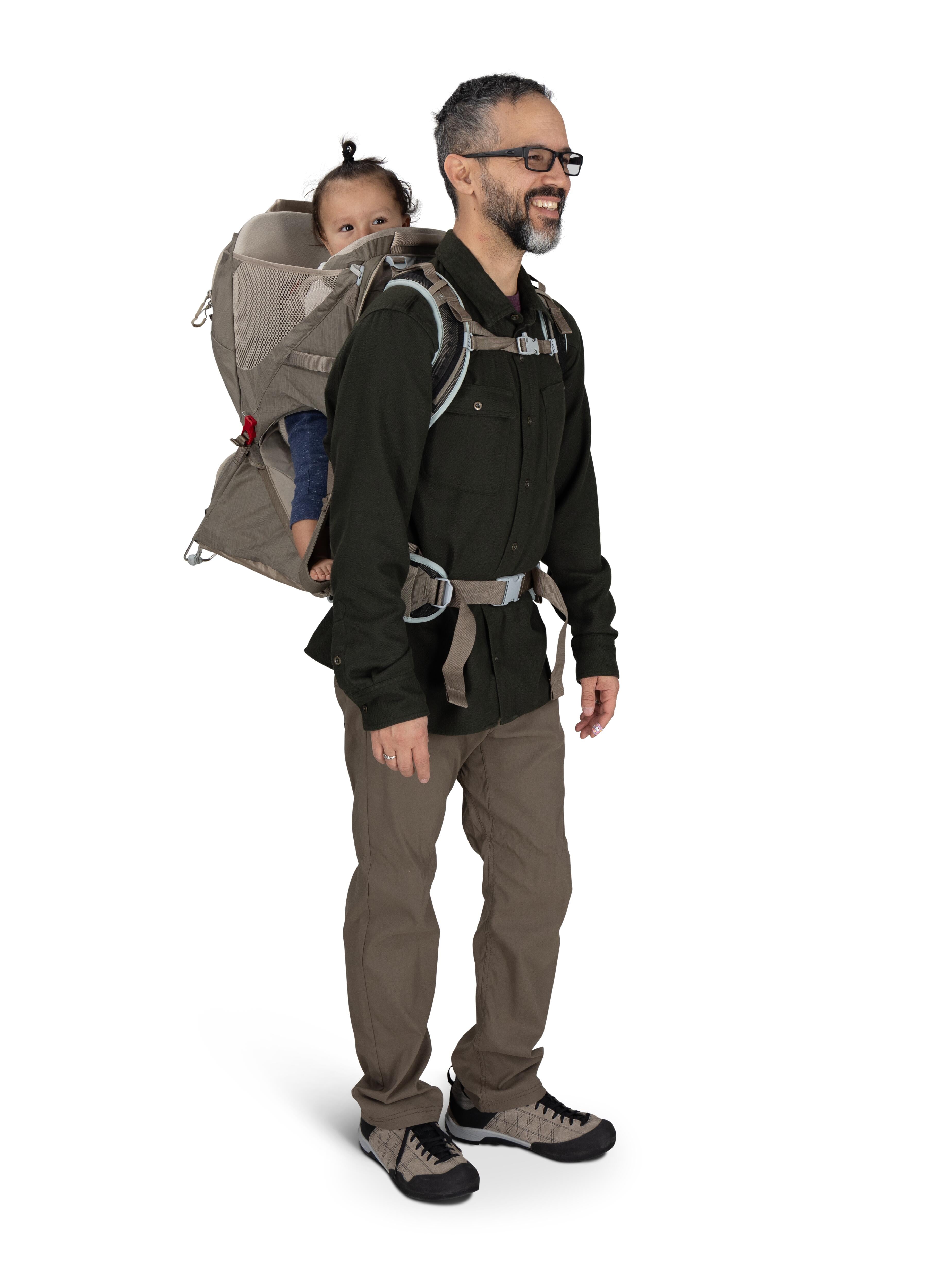 Osprey Poco LT Child Carrier Backpack - Lightweight & Comfortable Hiking Baby Carrier for Outdoor Adventures, Travel & Daily Use