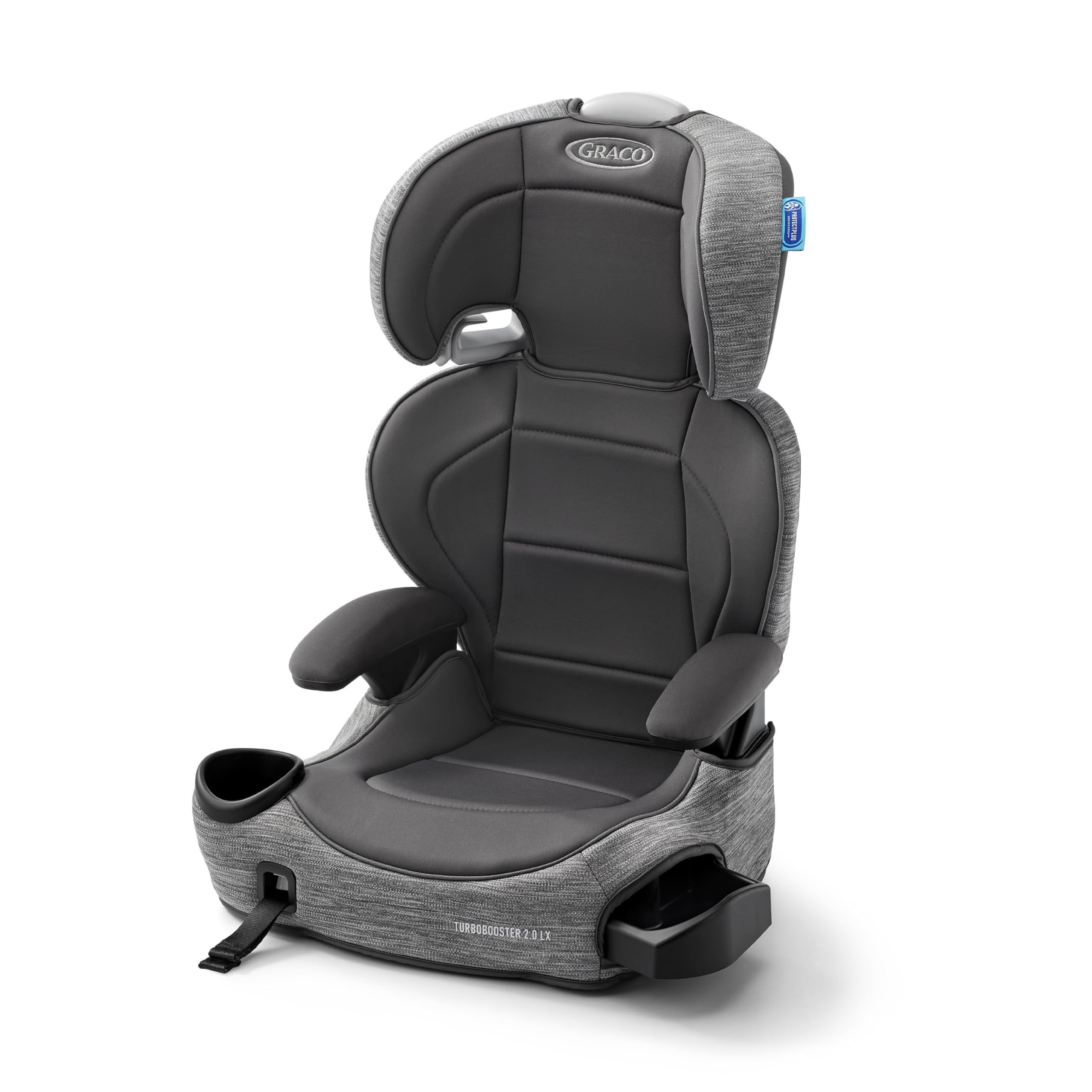Graco TurboBooster 2.0 LX Highback Booster Car Seat with LATCH System - Safe & Comfortable Convertible Infant to Toddler Car Seat for Kids | Perfect for Family Travel, School Pickup & Road Trips
