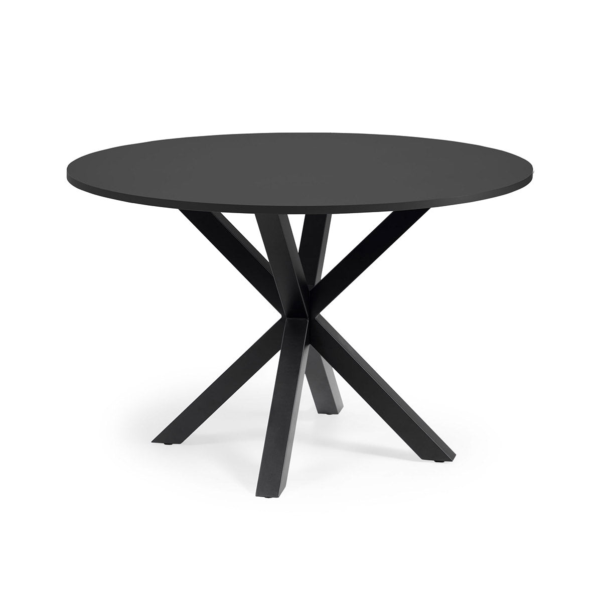 Round Dining Table - Modern Wooden Kitchen Table for 4-6 People | Perfect for Small Spaces, Breakfast Nook & Cozy Family Meals