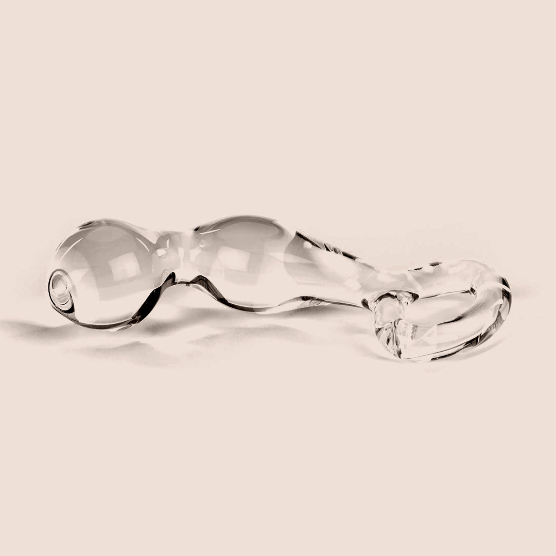 Icicles No. 46 Glass Prostate Massager for Men - Premium Adult Toy for Sensual Pleasure & Prostate Stimulation - Perfect for Couples Play & Solo Relaxation