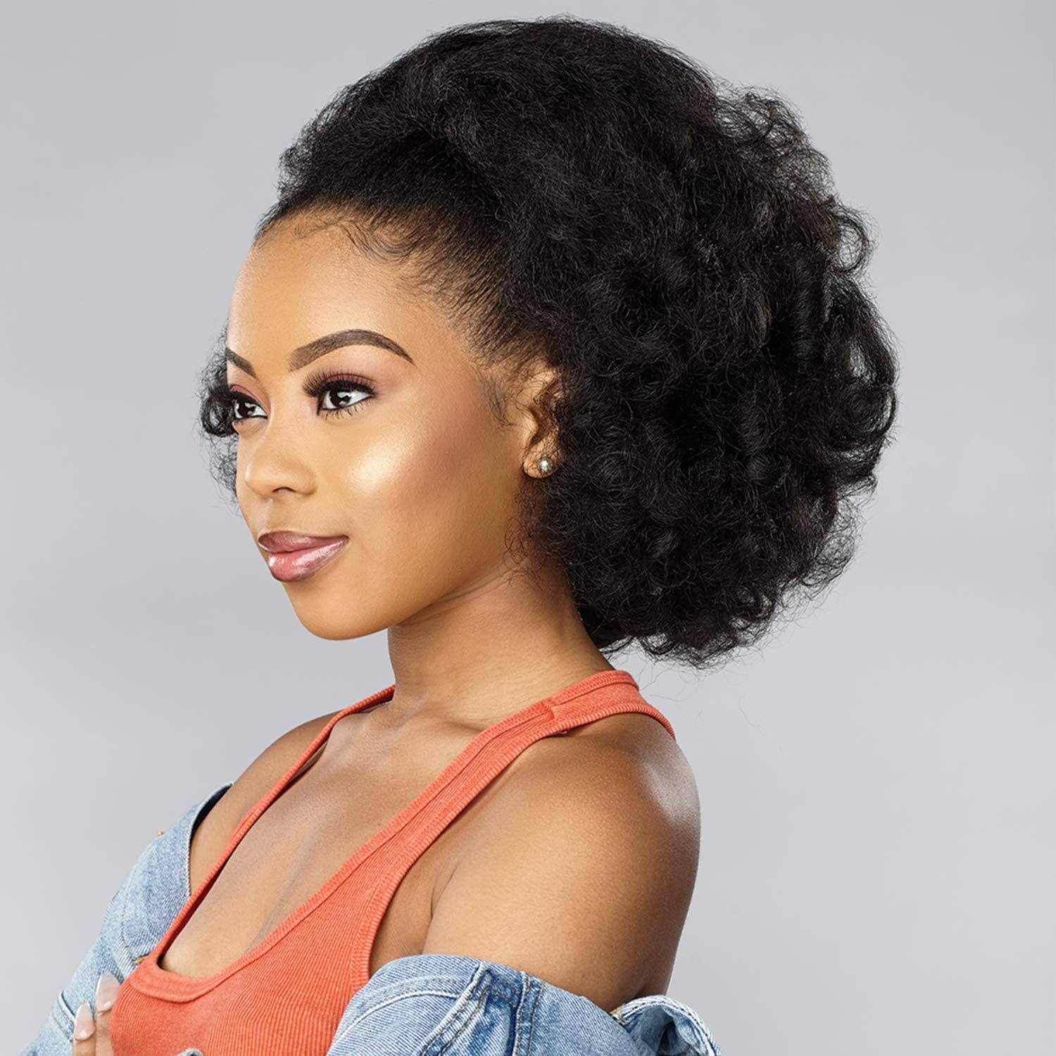 Sensationnel Instant Ponytail Extension - Drawstring Pony Curls & Kinks Co Rain Maker (2 Pack) for Women | Perfect for Daily Wear, Parties & Protective Hairstyles