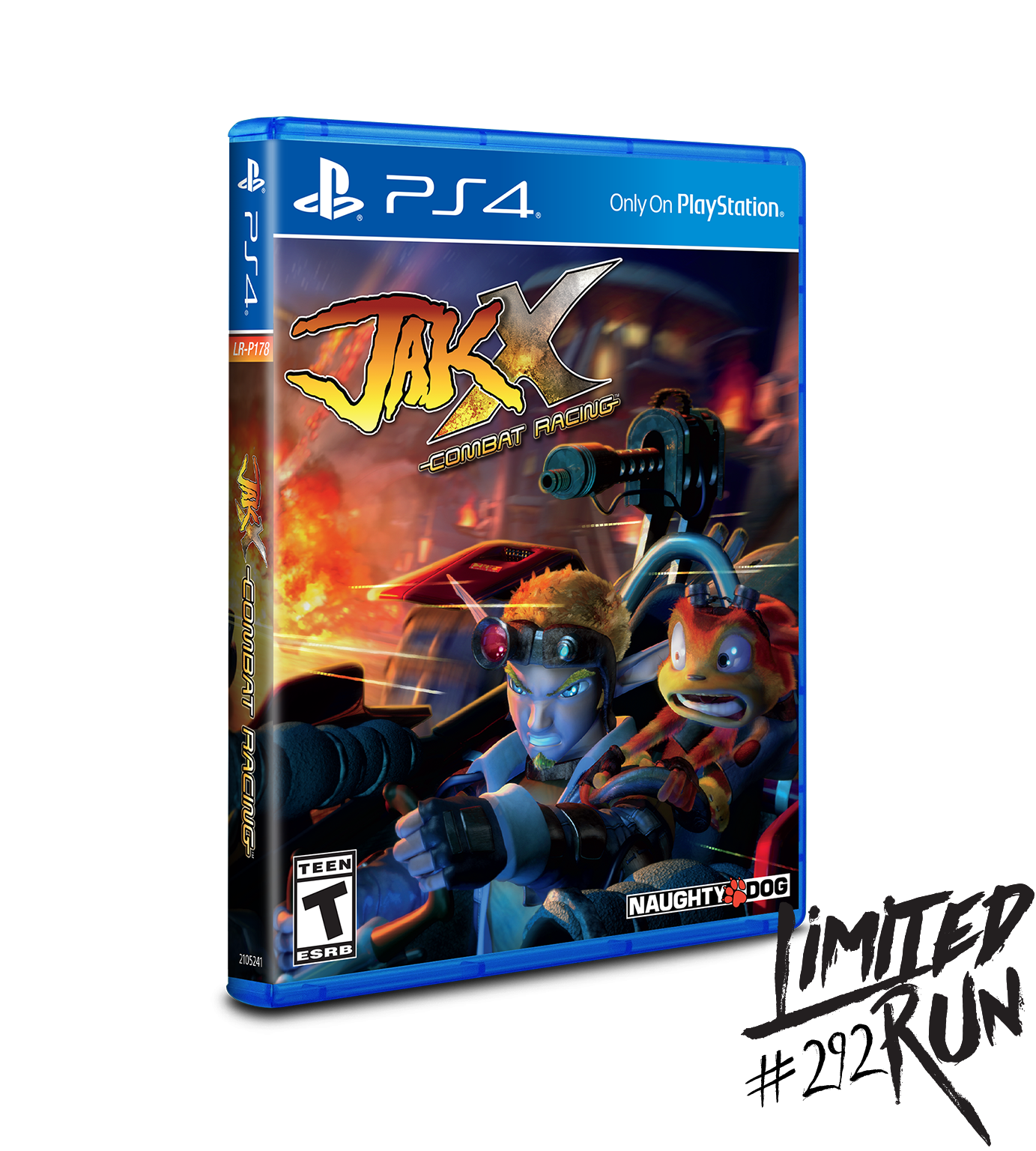 Jak X: Combat Racing (PS4) - Limited Edition - Fast-Paced Racing Game for PlayStation 4 - Perfect for Multiplayer Battles and High-Speed Action