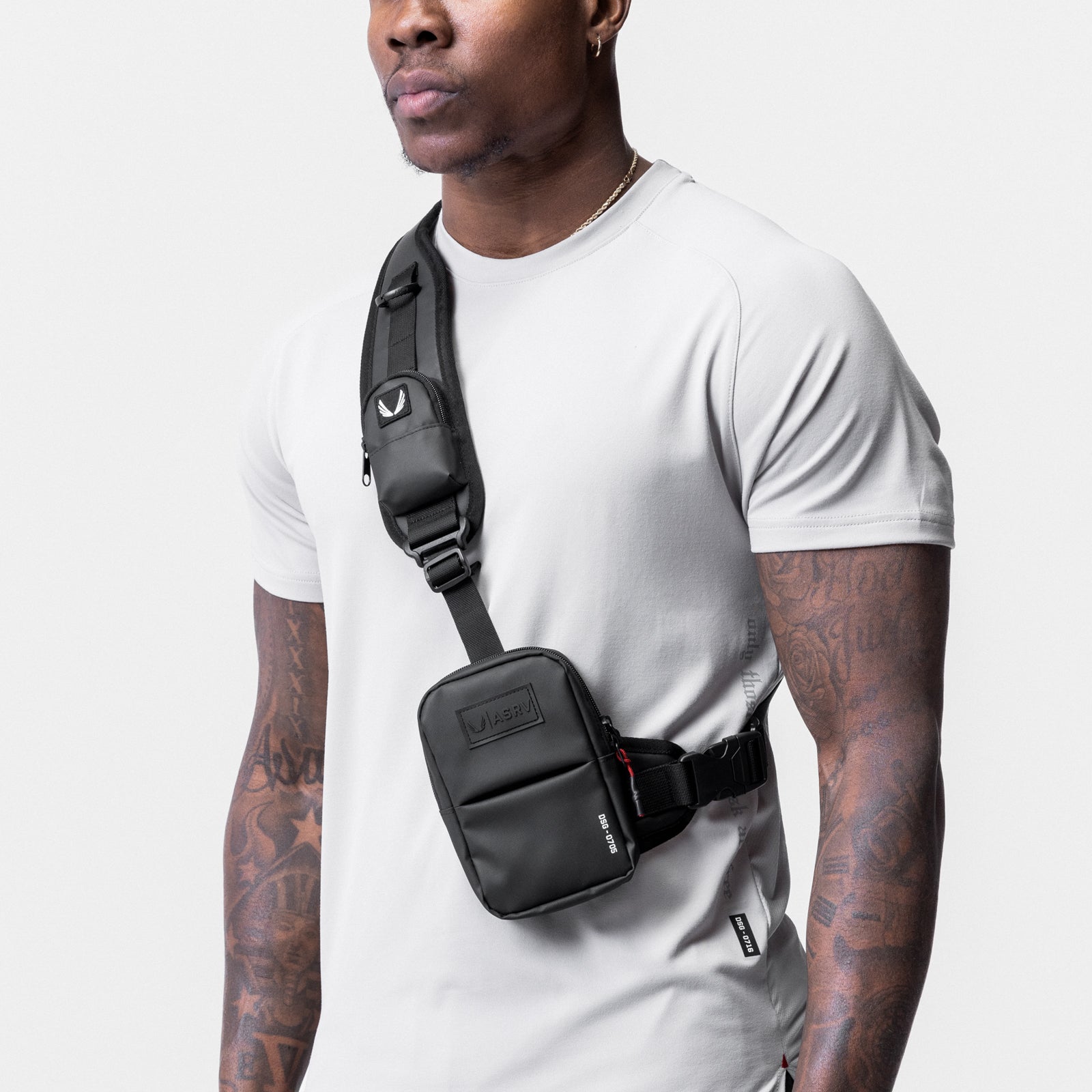 Waterproof Holster Sling Bag - Black - Tactical Crossbody Chest Bag for Outdoor Hiking, Travel & Everyday Carry