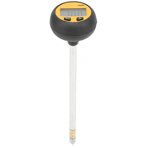 **Digital Soil Moisture & pH Tester - High Accuracy Portable Pen for Seedbeds, Alkaline & Acidic Soils | Perfect for Gardening, Farming & Indoor Plants**