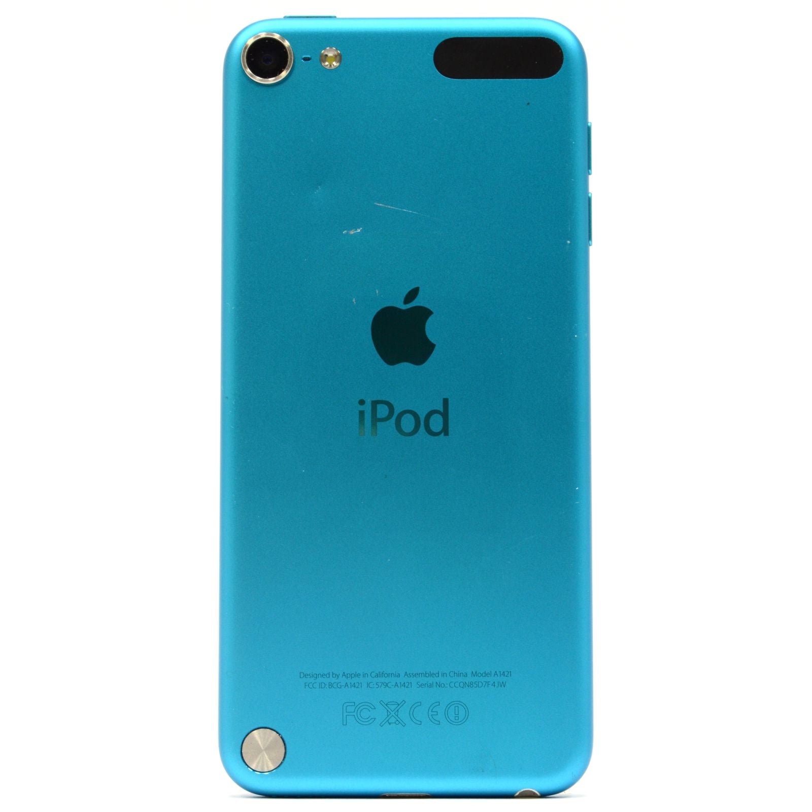 Refurbished Apple iPod Touch 5th Gen 32GB - White & Blue (Model A1421, MD717LL/A) - Perfect for Music, Gaming & Entertainment on the Go