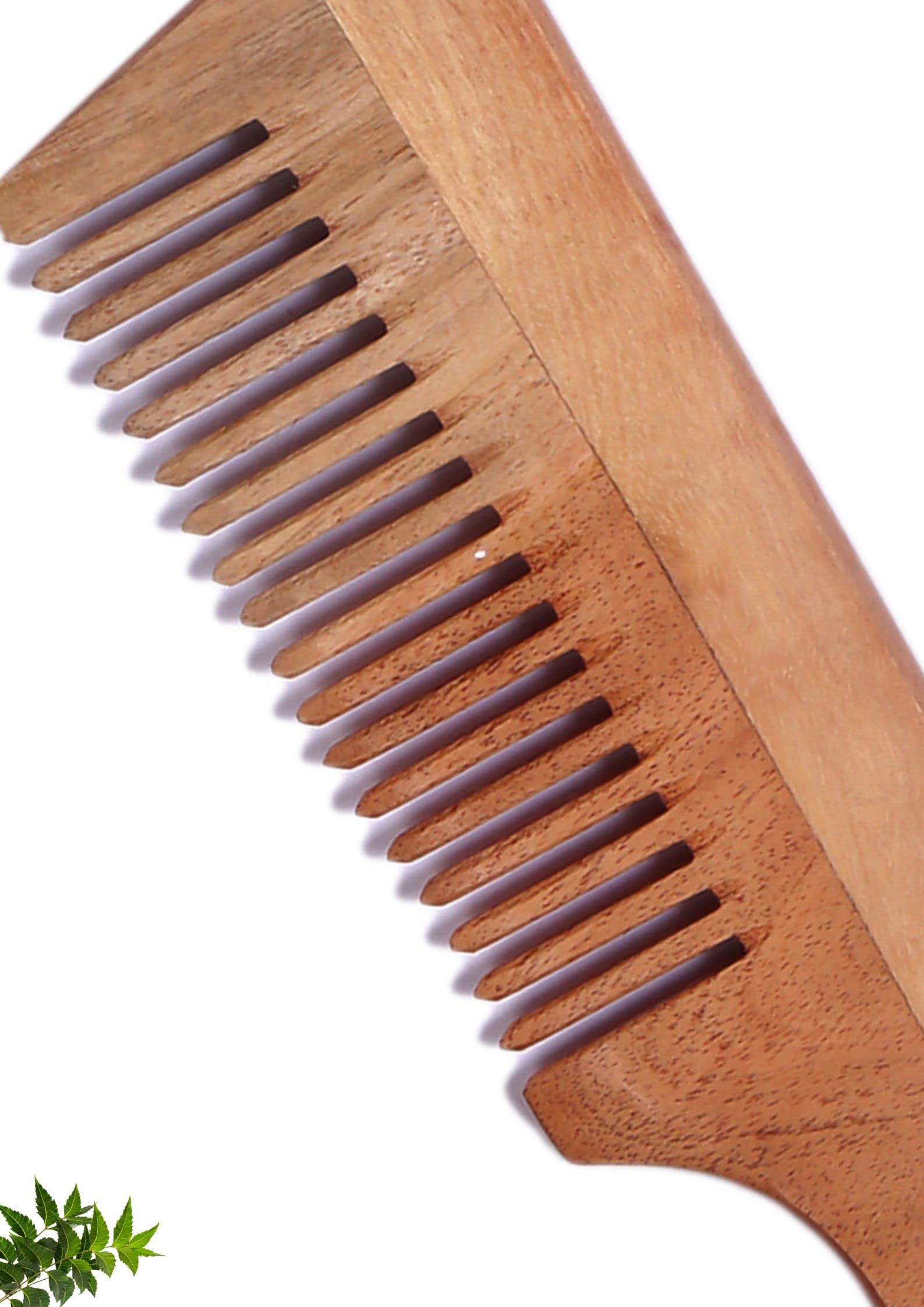 **Parmy Neem Wood Comb & Bamboo Toothbrush Set - Handmade Wooden Hairbrush for Dandruff Control & Hair Straightening | Natural Comb & Toothbrush for Men & Women (4 Toothbrushes + 1 Comb) | Perfect for Travel, Home & Eco-Friendly Gifts**