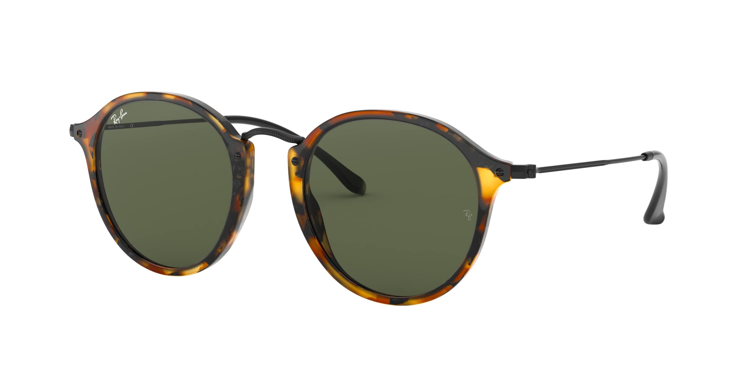 Ray-Ban RB2447 Round Polarized Sunglasses for Men & Women - Classic Vintage Style, UV Protection - Perfect for Driving, Travel & Outdoor Activities
