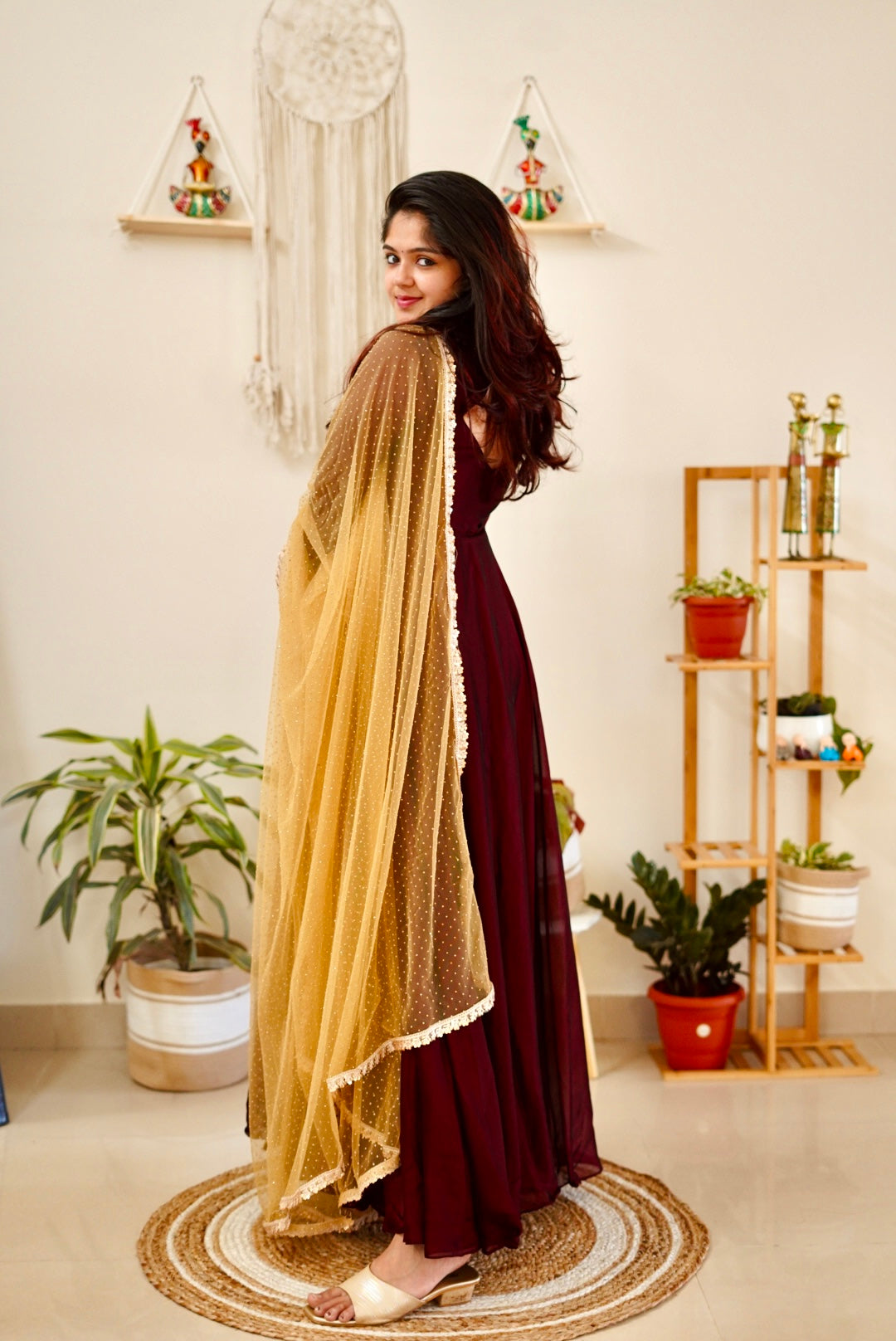 DD433 Silpa Designer Wear Anarkali - Elegant Indian Party Dress for Women | Perfect for Weddings, Festivals & Special Occasions