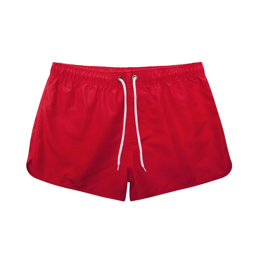 **Men's Quick-Dry Swim Trunks with Loose Fit - Surf, Beach & Workout Shorts for Swimming, Running & Outdoor Activities**