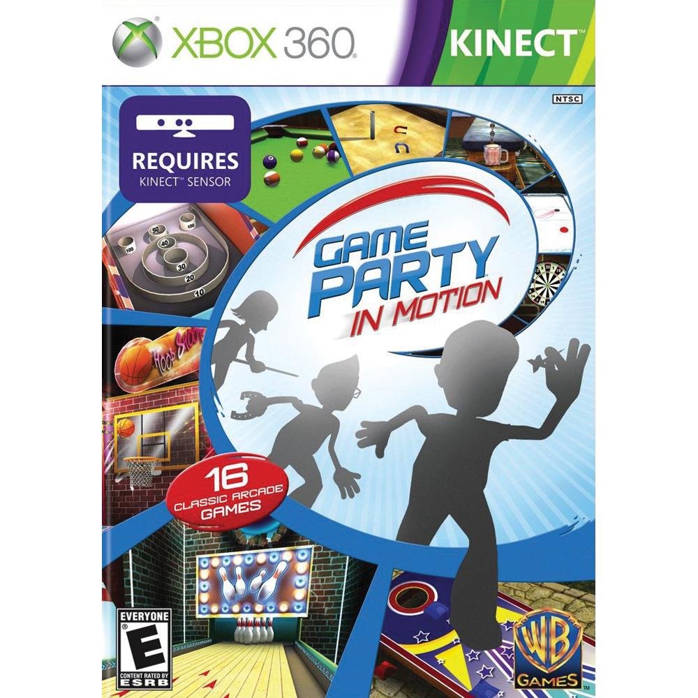 Game Party: In Motion - Fun Family Xbox 360 Kinect Game for Kids & Adults | Perfect for Parties, Family Gatherings & Indoor Activities