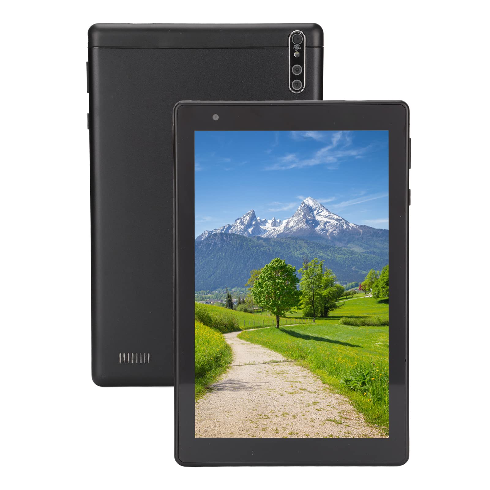 8 Inch Android Tablet for Kids 2-5 Years Old - 1920x1080 HD Display, 4GB RAM 64GB ROM, 8000mAh Battery, Dual SIM Dual Standby, Dual Camera - Perfect for Learning, Games & Travel (Black)