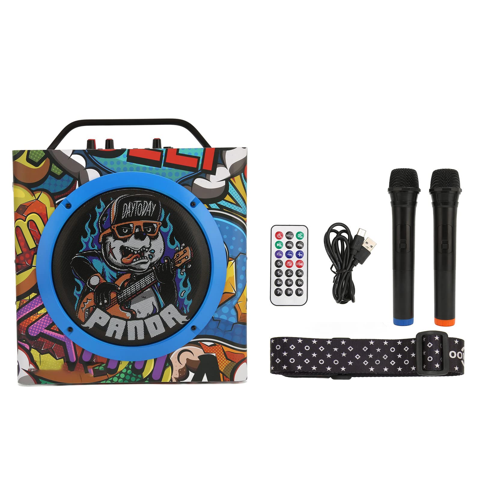 Portable Wireless Speakers for Hip Hop, Street Dance, Camping & Backpacking - Outdoor Bluetooth Speaker for Parties, Travel & Home Use