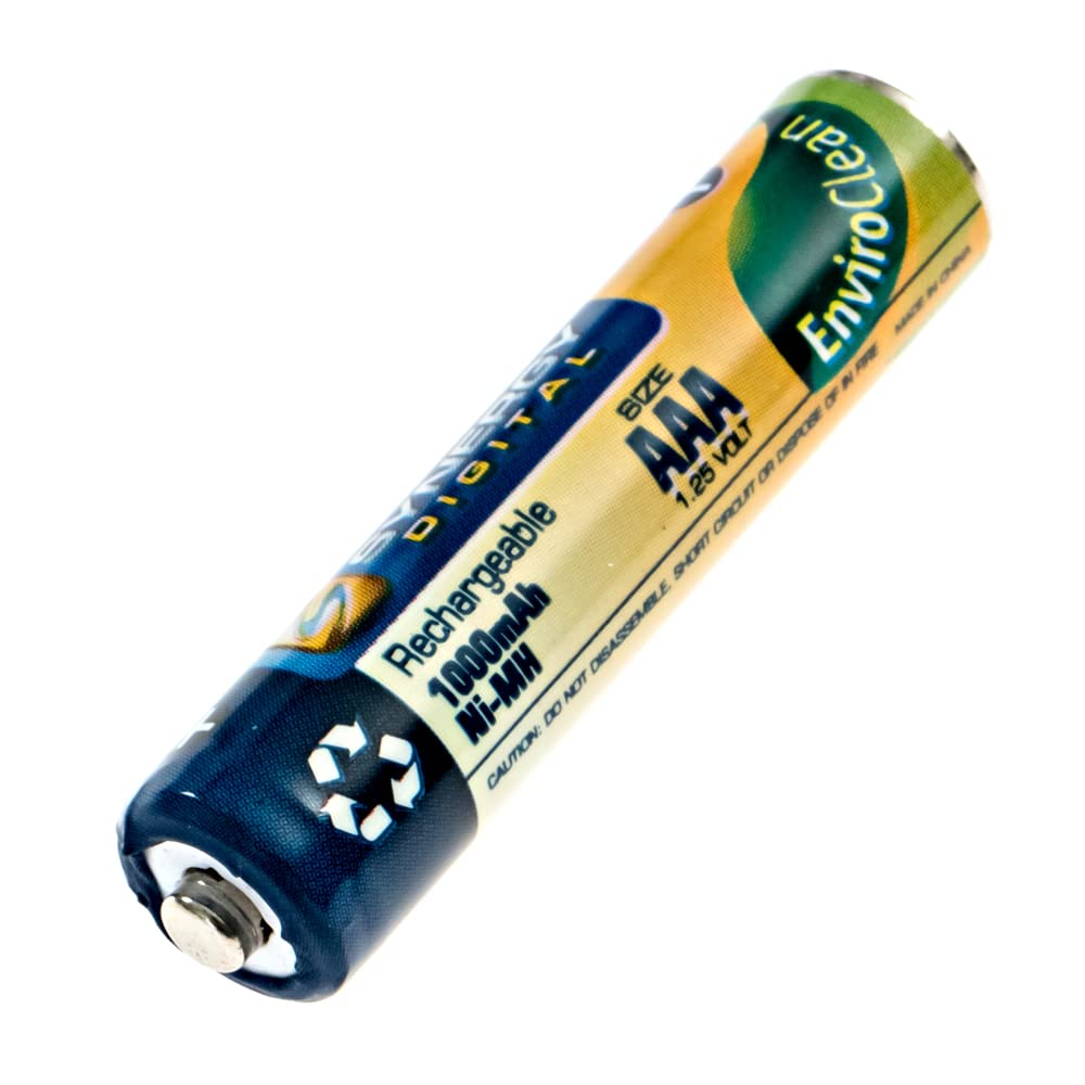 Synergy Digital Rechargeable AAA Batteries - 10 Pack for Panasonic KX-TG6511B Cordless Phone - Long Lasting Ni-MH Battery Replacement - Perfect for Home & Office Phones, Wireless Devices & Electronics