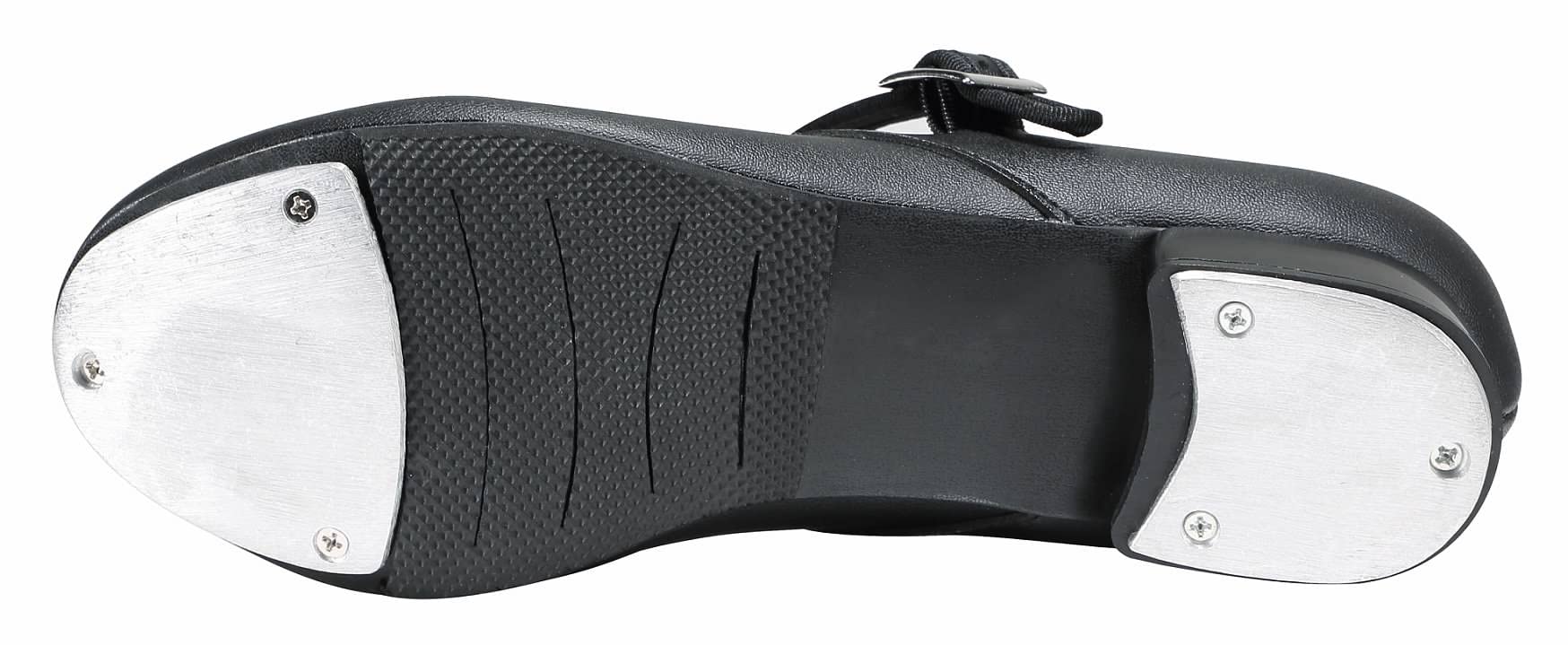 Linodes Unisex PU Leather Tap Dance Shoes with Easy Strap - Comfortable Men's & Women's Dance Shoes for Beginners & Professionals - Perfect for Jazz, Broadway, and Dance Performances