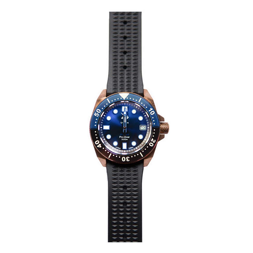 PROXIMA Men's Automatic Dive Watch - Bronze Mechanical Wristwatch with 62Mas Design, 300m Water Resistance, C3 Luminous, Sapphire Crystal & Ceramic Bezel | Perfect for Scuba Diving, Snorkeling and Water Sports